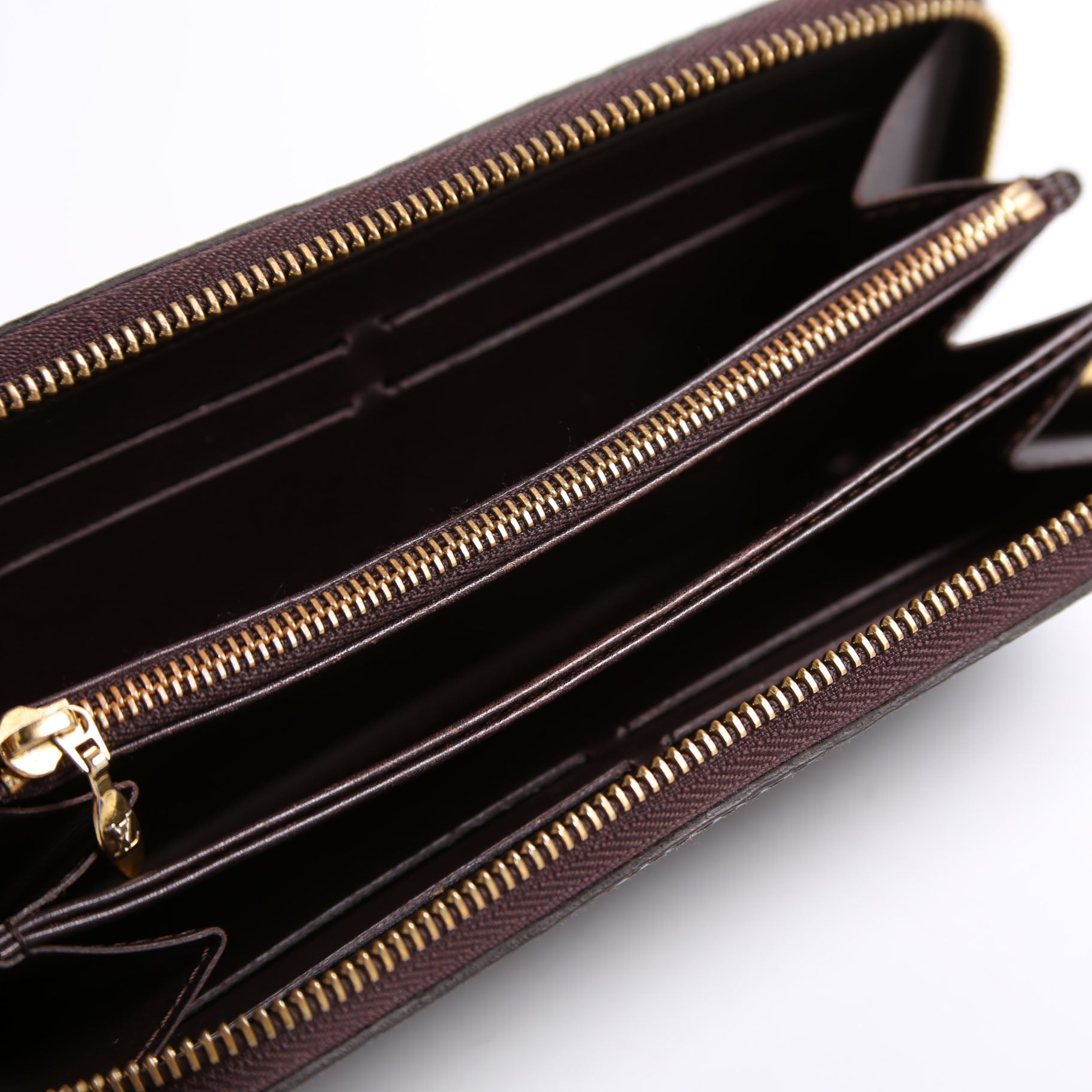 Zippy Wallet Vernis Burgundy