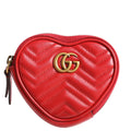 699517 Marmont Heart Key/Coin Pouch Red