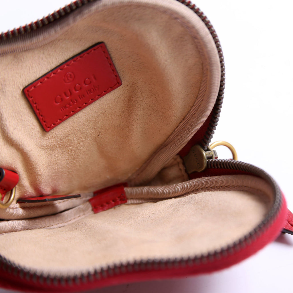 699517 Marmont Heart Key/Coin Pouch Red
