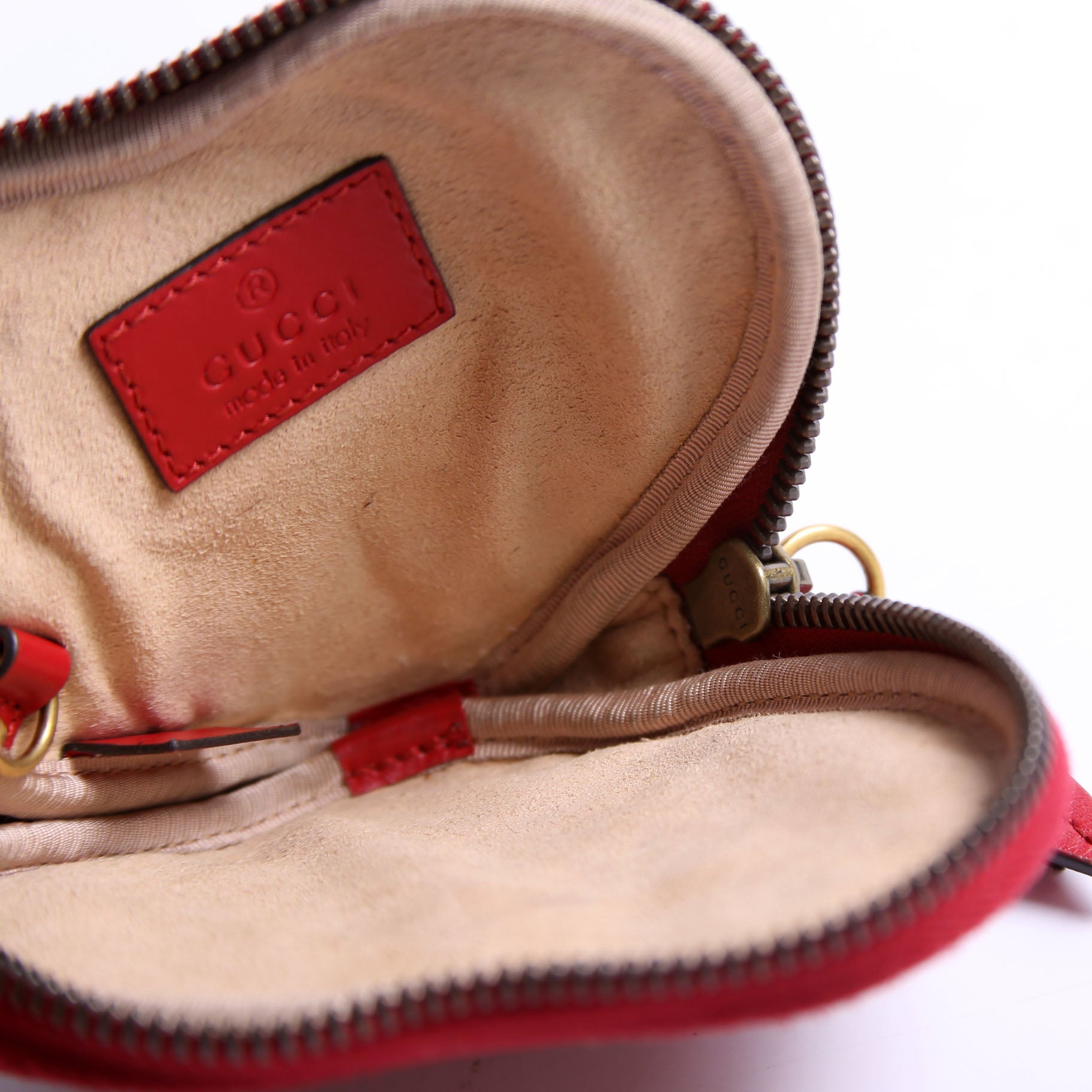 699517 Marmont Heart Key/Coin Pouch Red