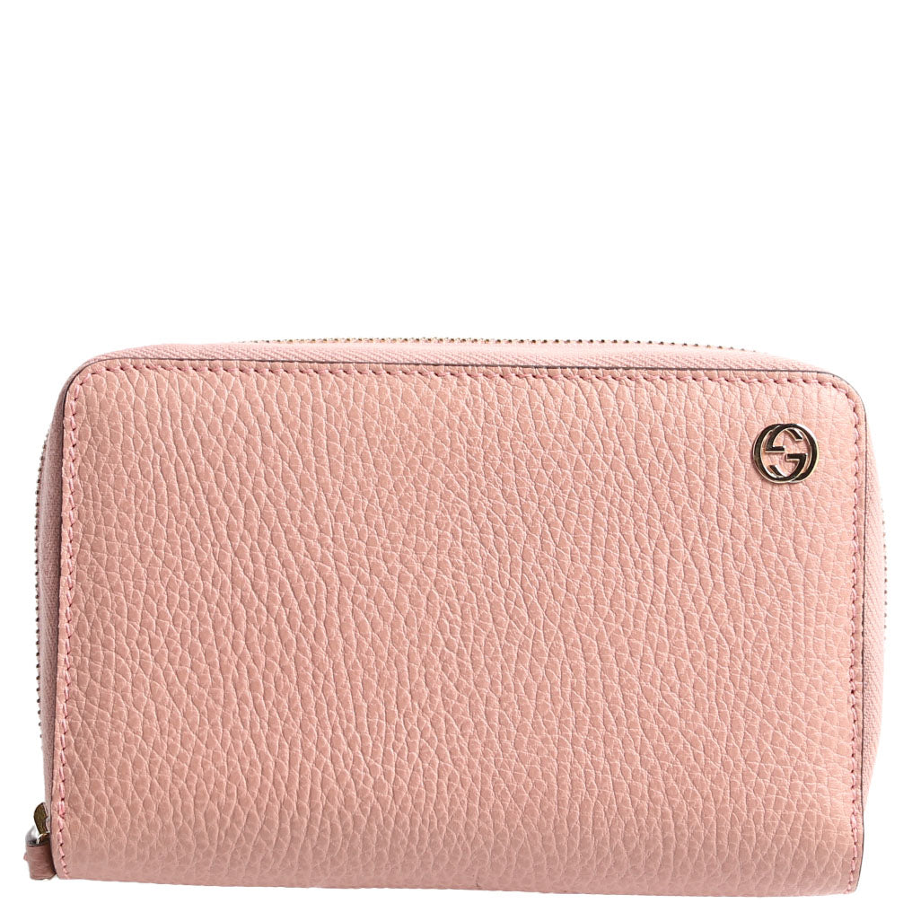 Gucci 464884 Betty Bifold Zip Wallet