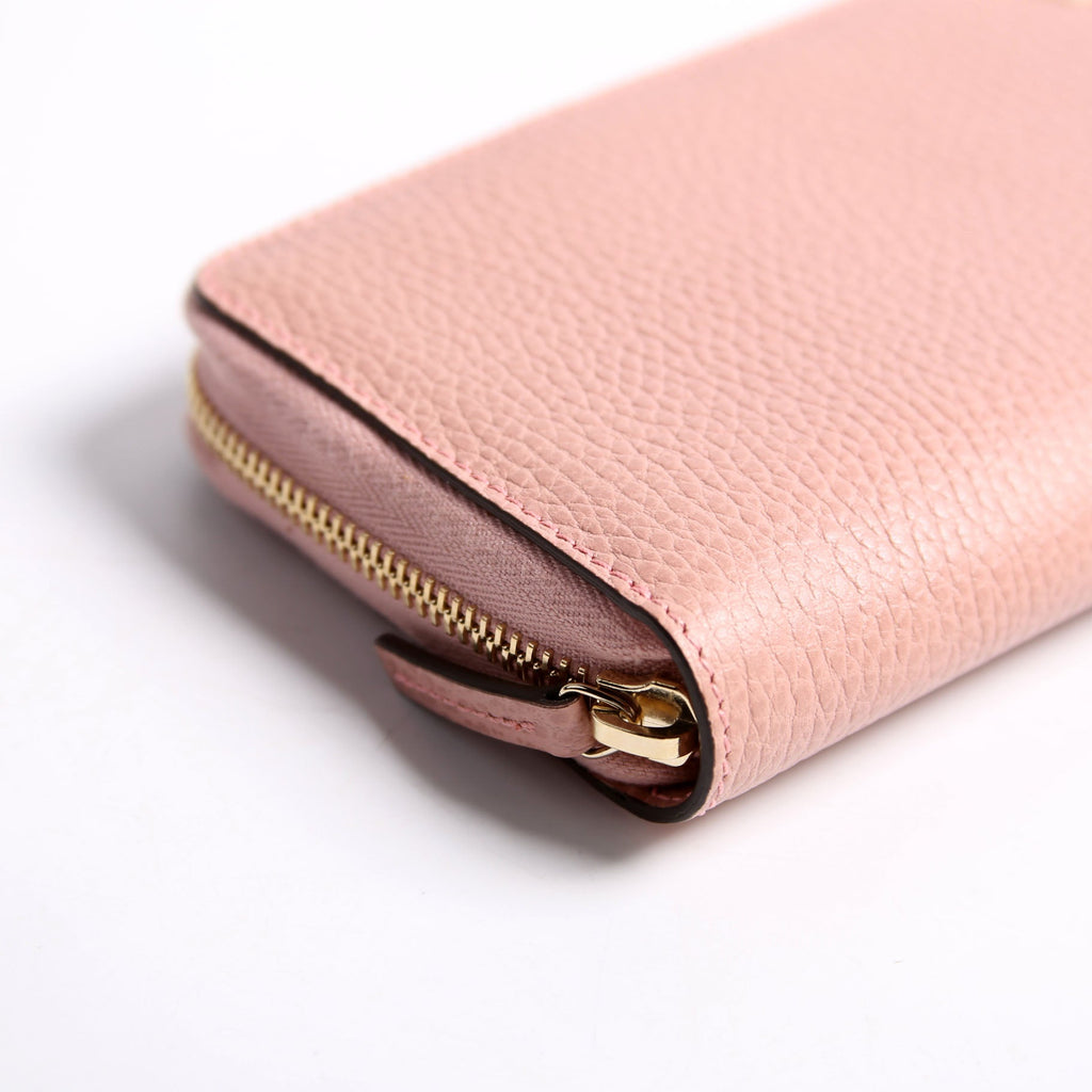 Gucci 464884 Betty Bifold Zip Wallet