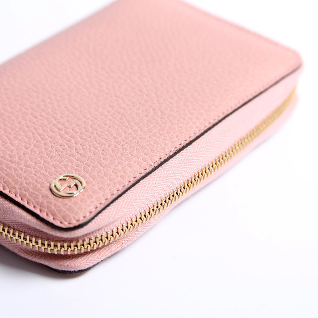 Gucci 464884 Betty Bifold Zip Wallet