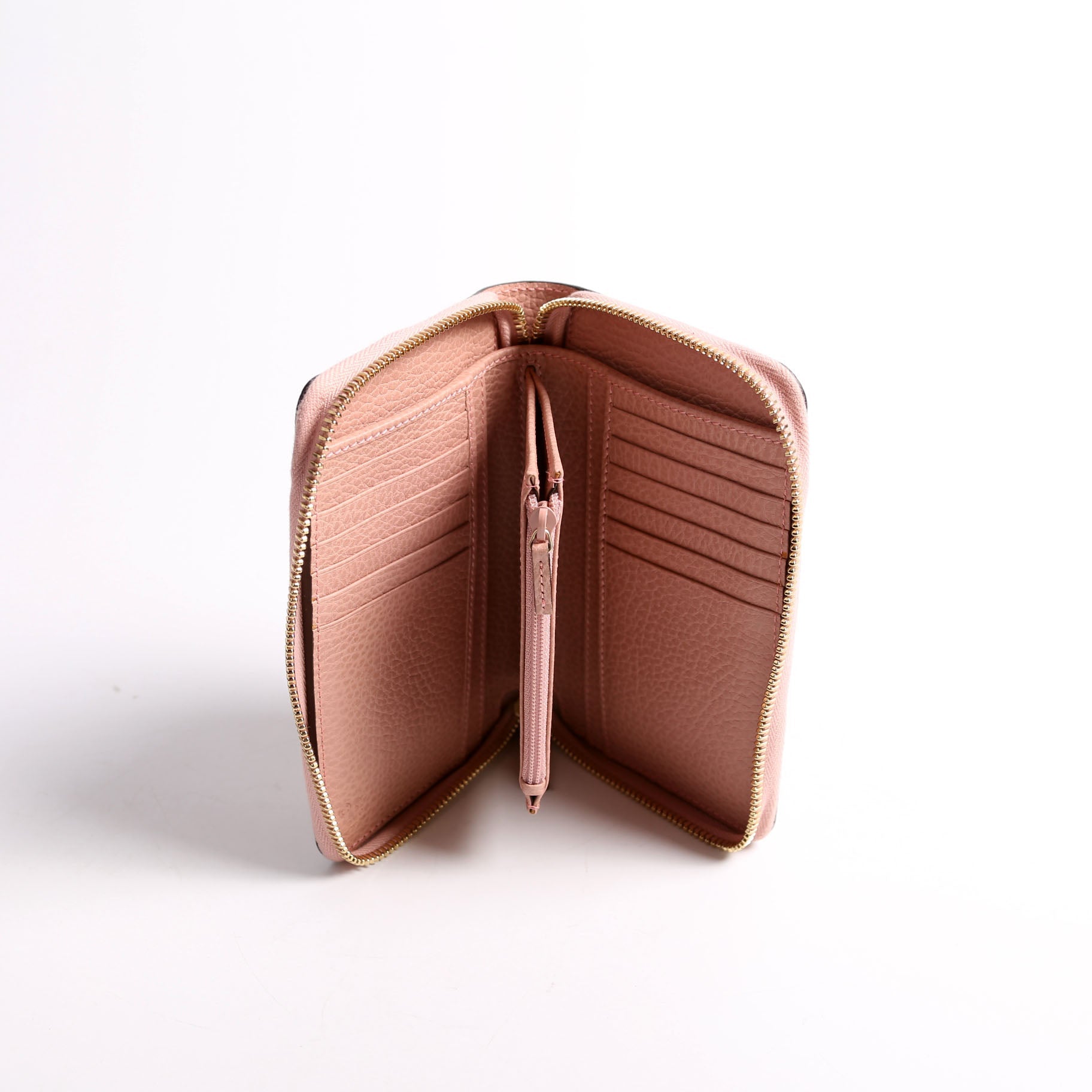 Gucci 464884 Betty Bifold Zip Wallet