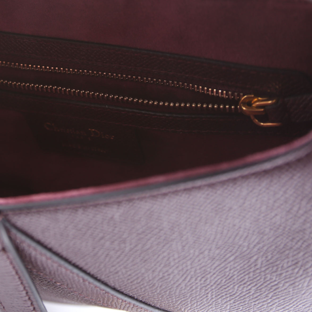 Saddle Bag Leather Plum