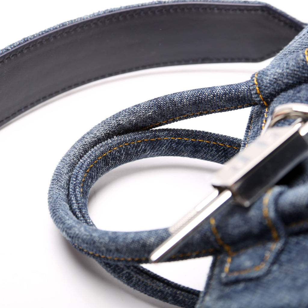 Toy Antigona Lock Denim Blue