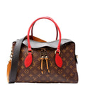 Tuileries Monogram/Leather Red