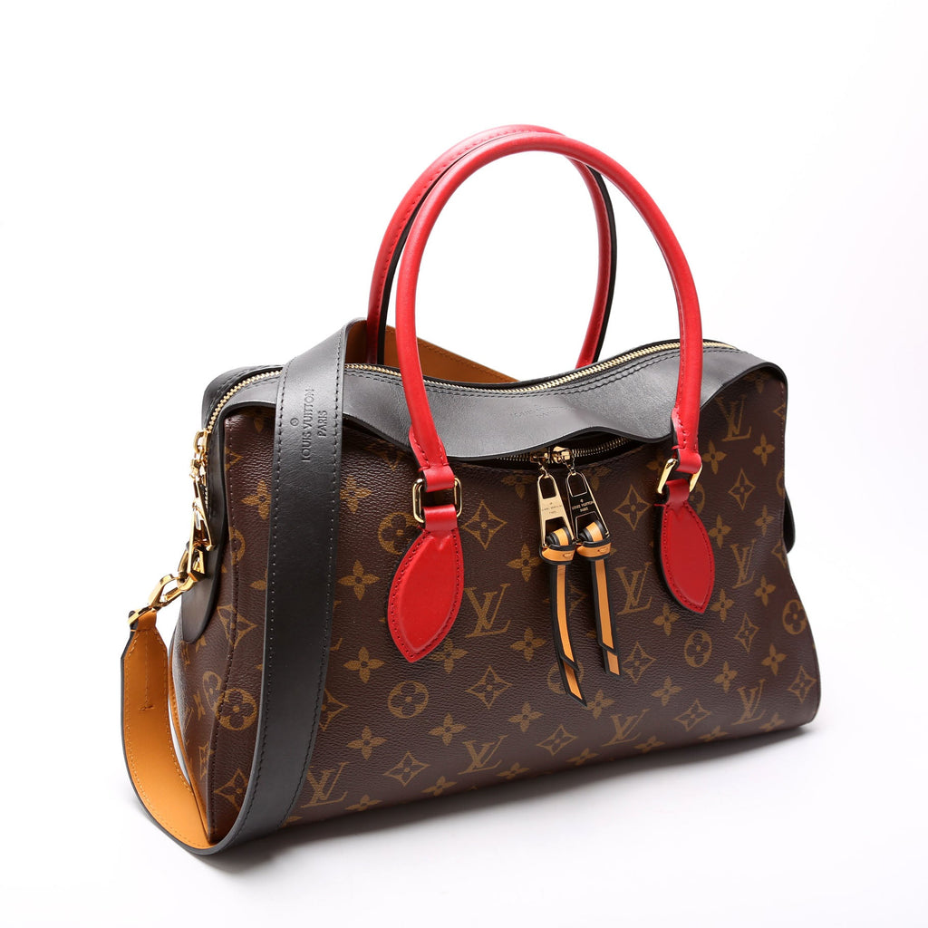 Tuileries Monogram/Leather Red