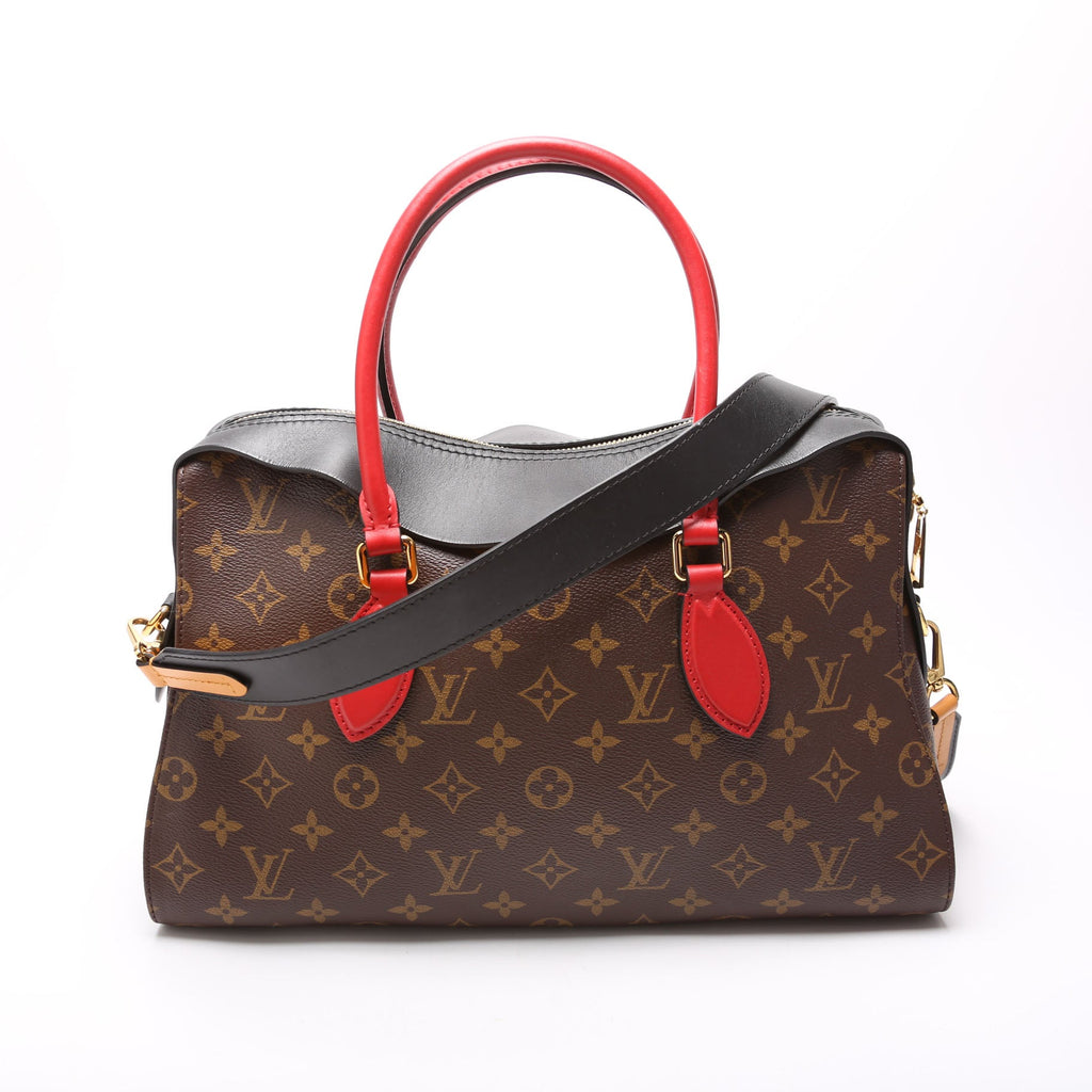 Tuileries Monogram/Leather Red