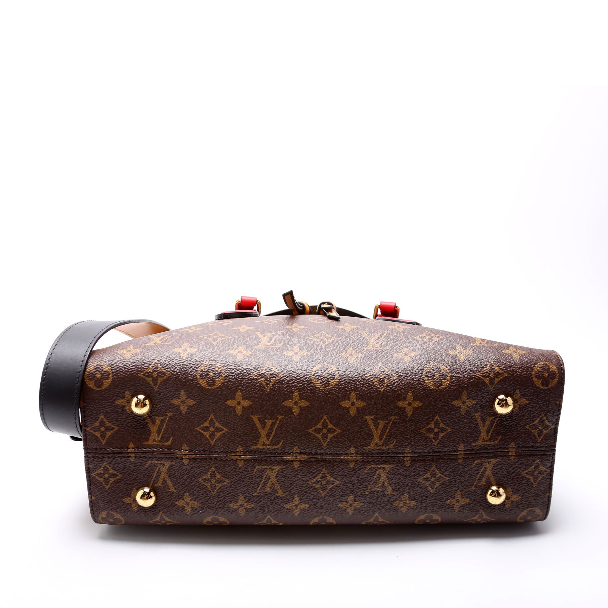 Tuileries Monogram/Leather Red
