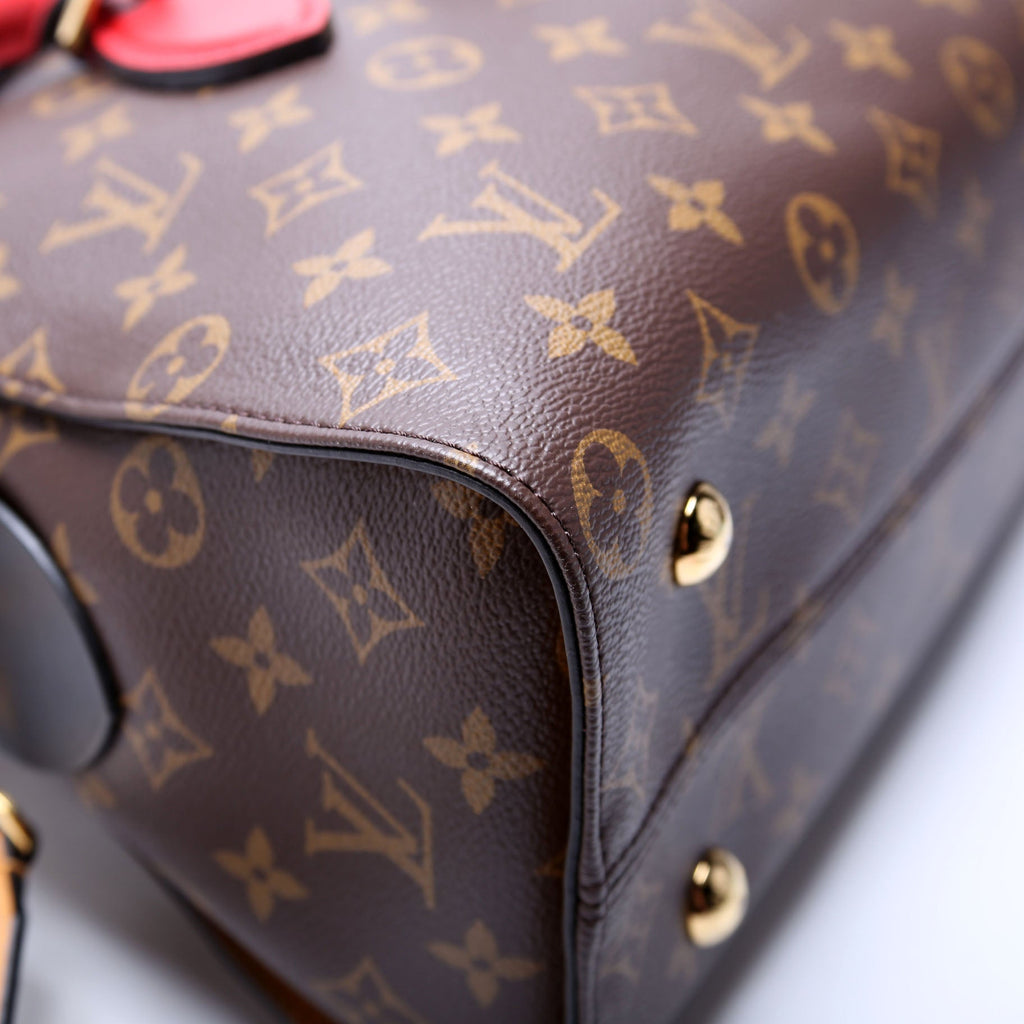 Tuileries Monogram/Leather Red
