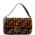 8BR600 Baguette FF Shearling Brown/Black