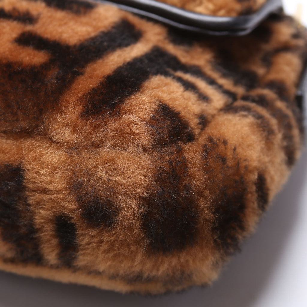 8BR600 Baguette FF Shearling Brown/Black