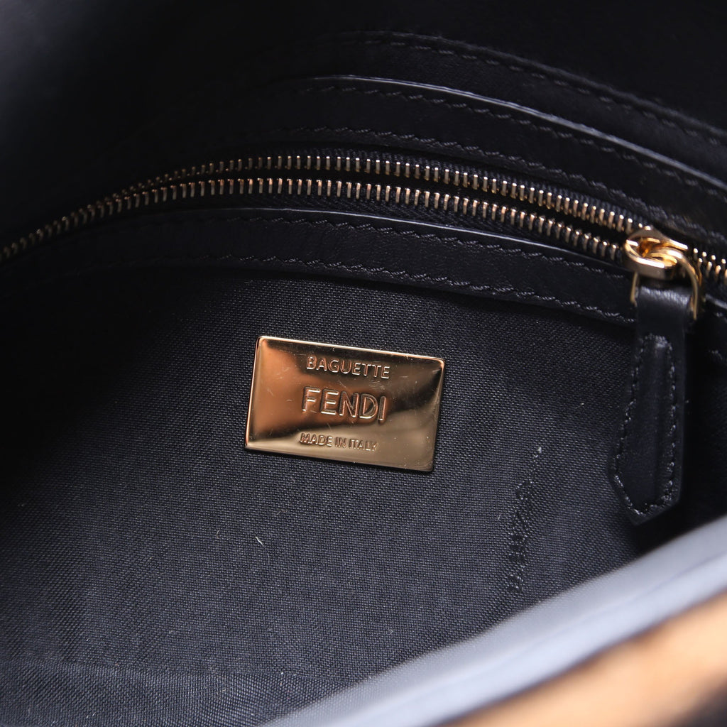 8BR600 Baguette FF Shearling Brown/Black