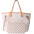 Neverfull with Wallet MM Damier Azur