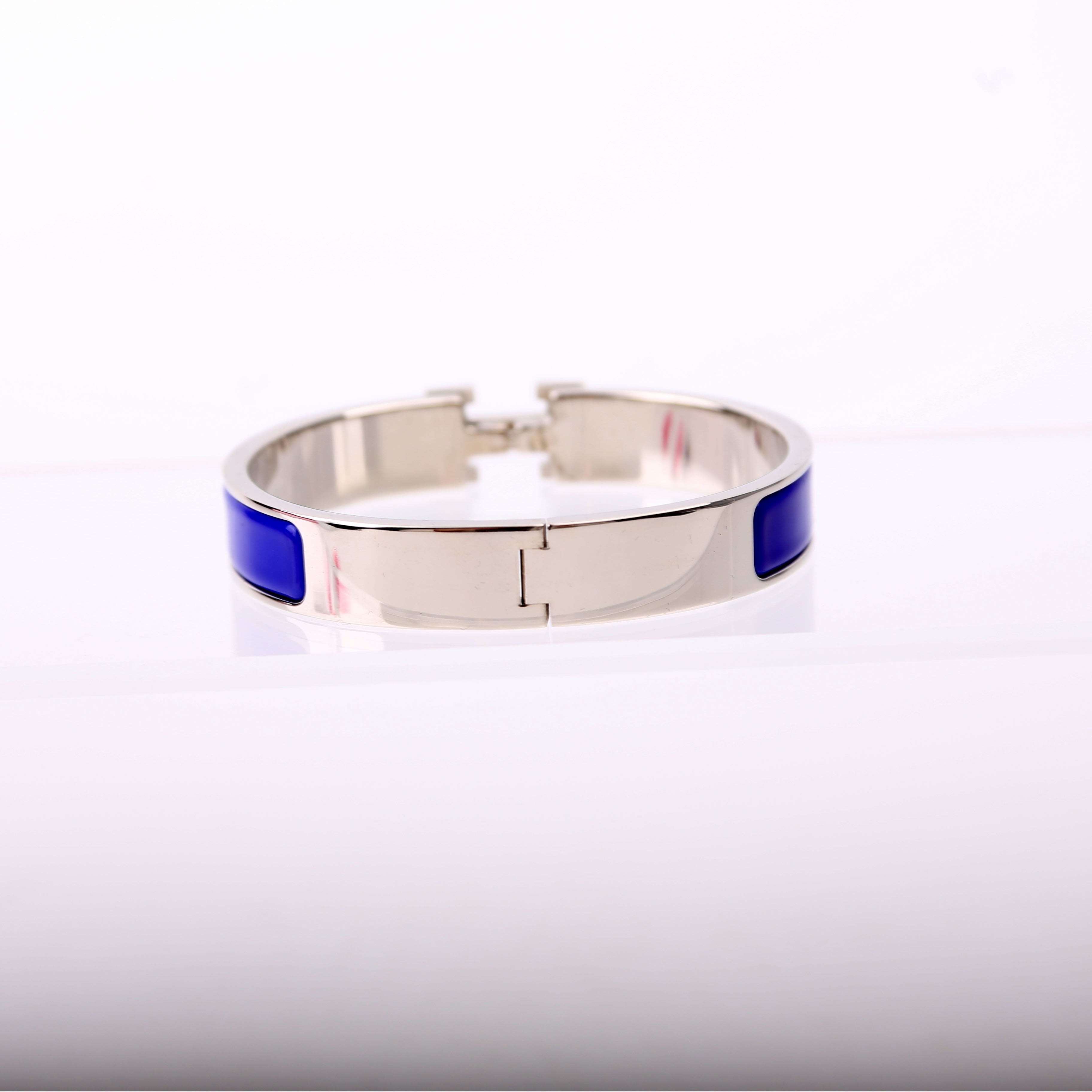 Clic Clac Narrow GM Blue/Silver