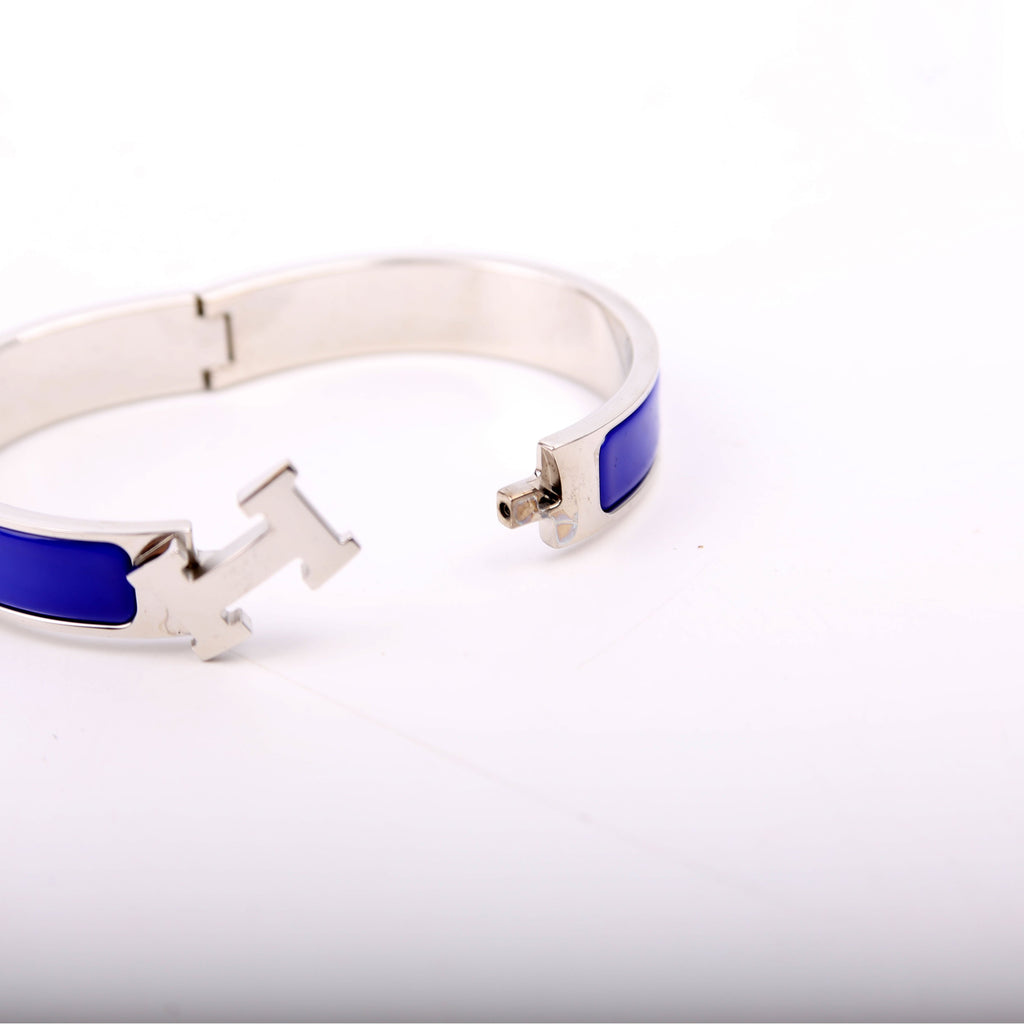 Clic Clac Narrow GM Blue/Silver