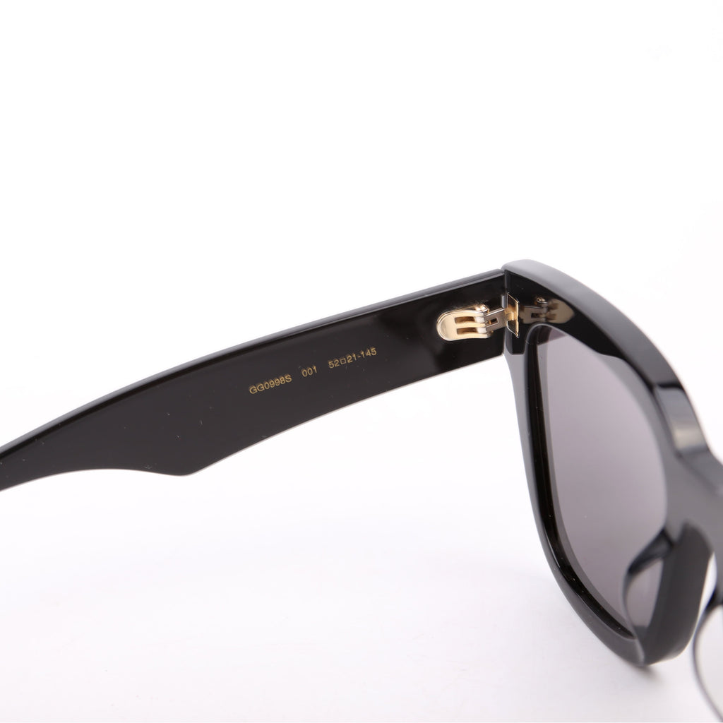 Gucci GG0998S GG Cat Eye Sunglasses Black