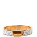 Locky Me Clic Narrow PM Bracelet Gold/Blue