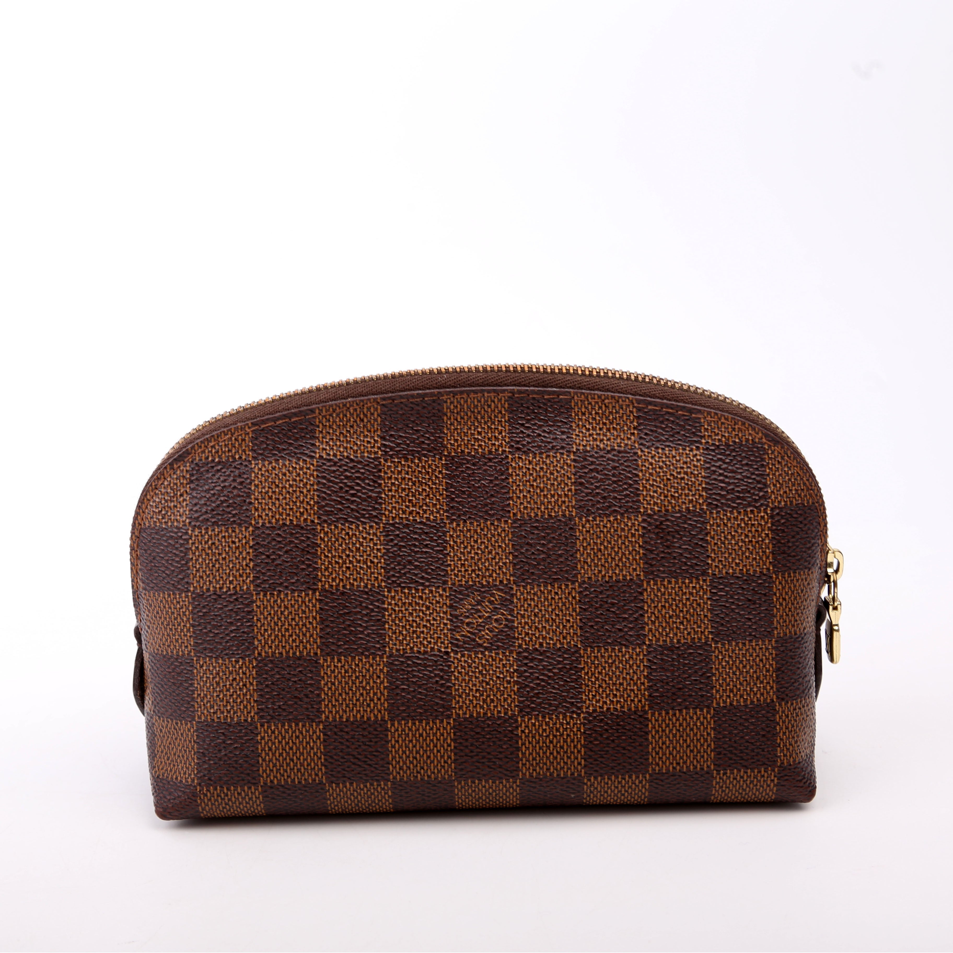 Cosmetic Pouch PM Damier Ebene