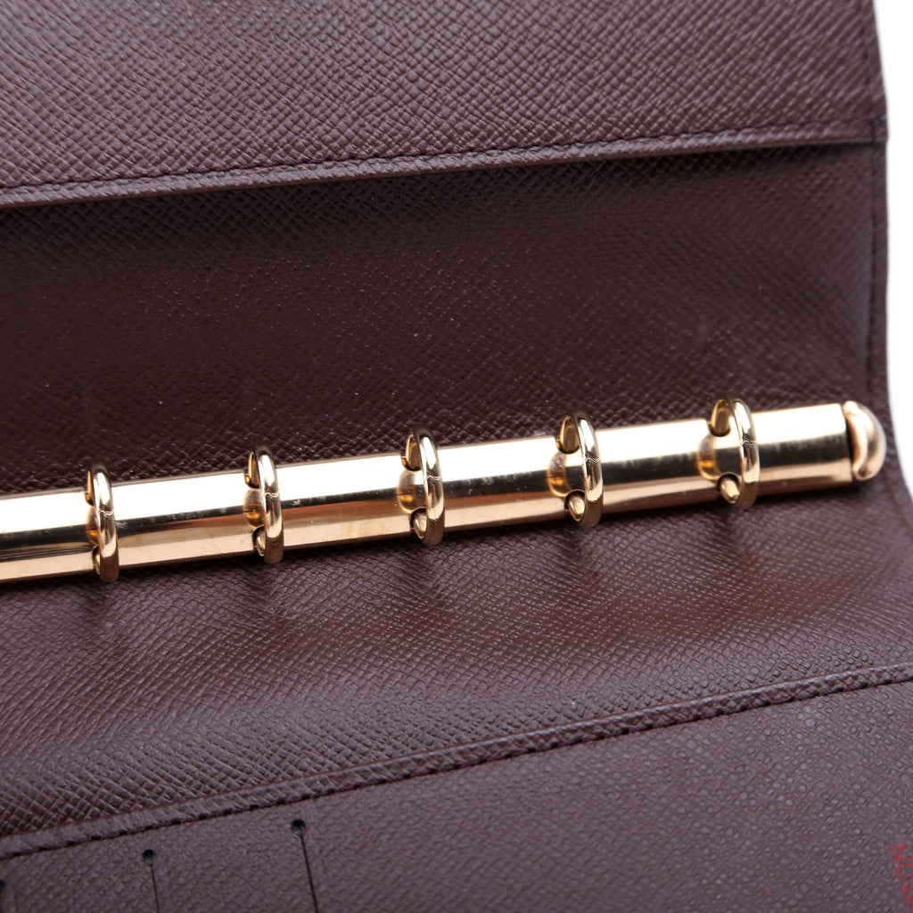 Agenda Small Ring Damier Ebene