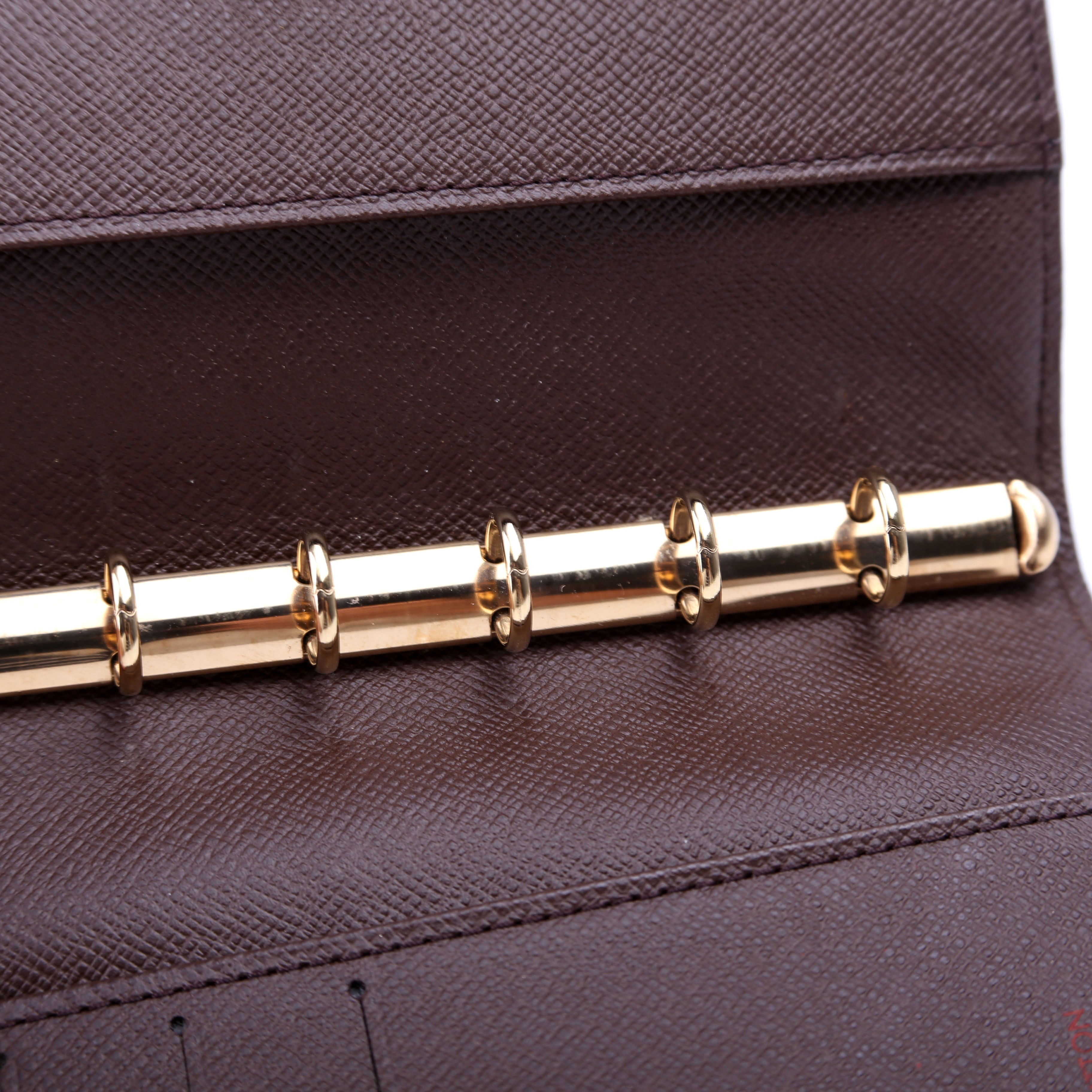 Agenda Small Ring Damier Ebene
