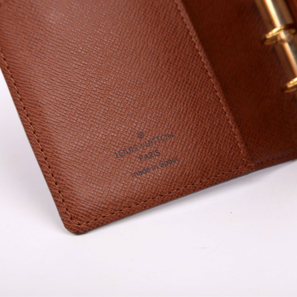 Agenda Small Ring Monogram