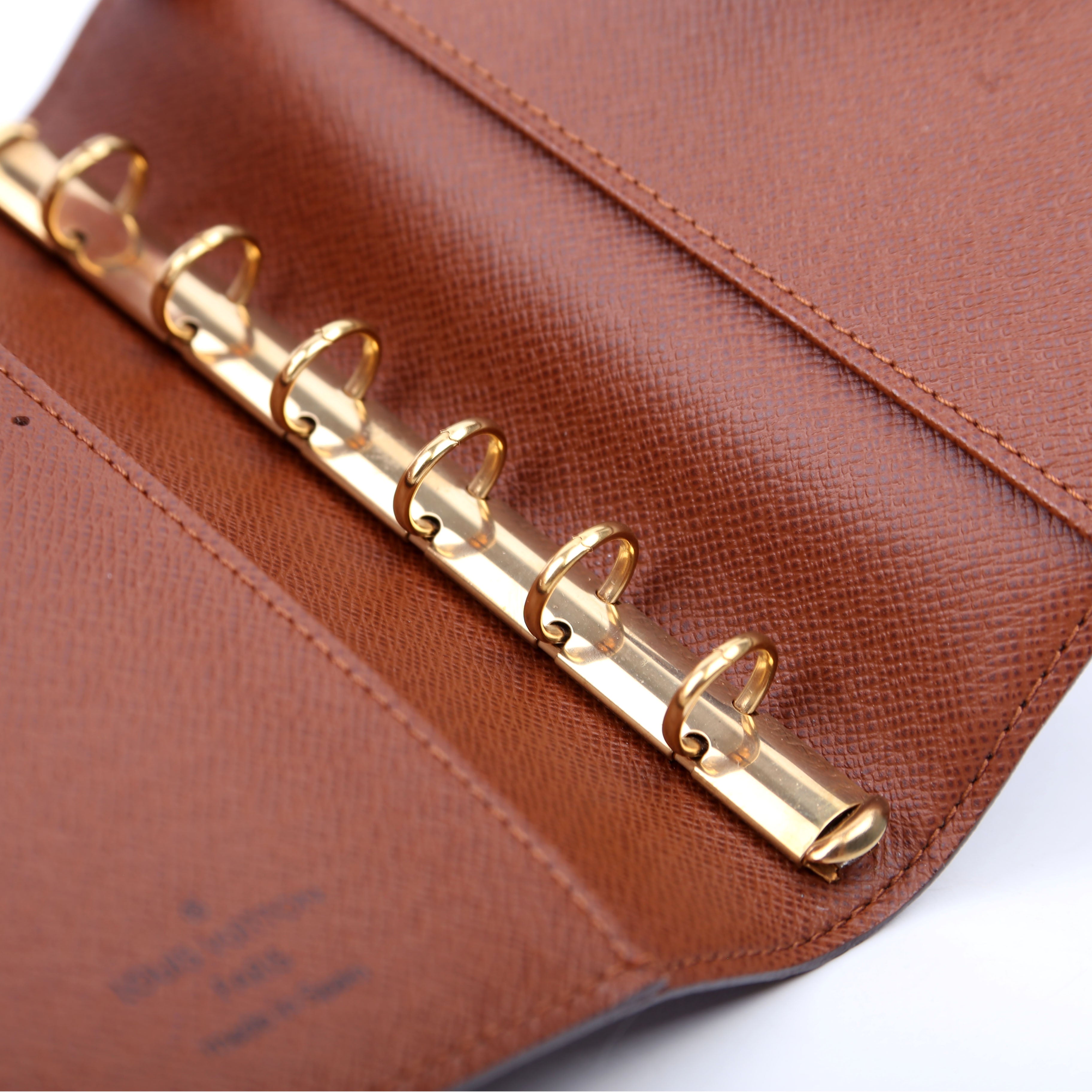 Agenda Small Ring Monogram