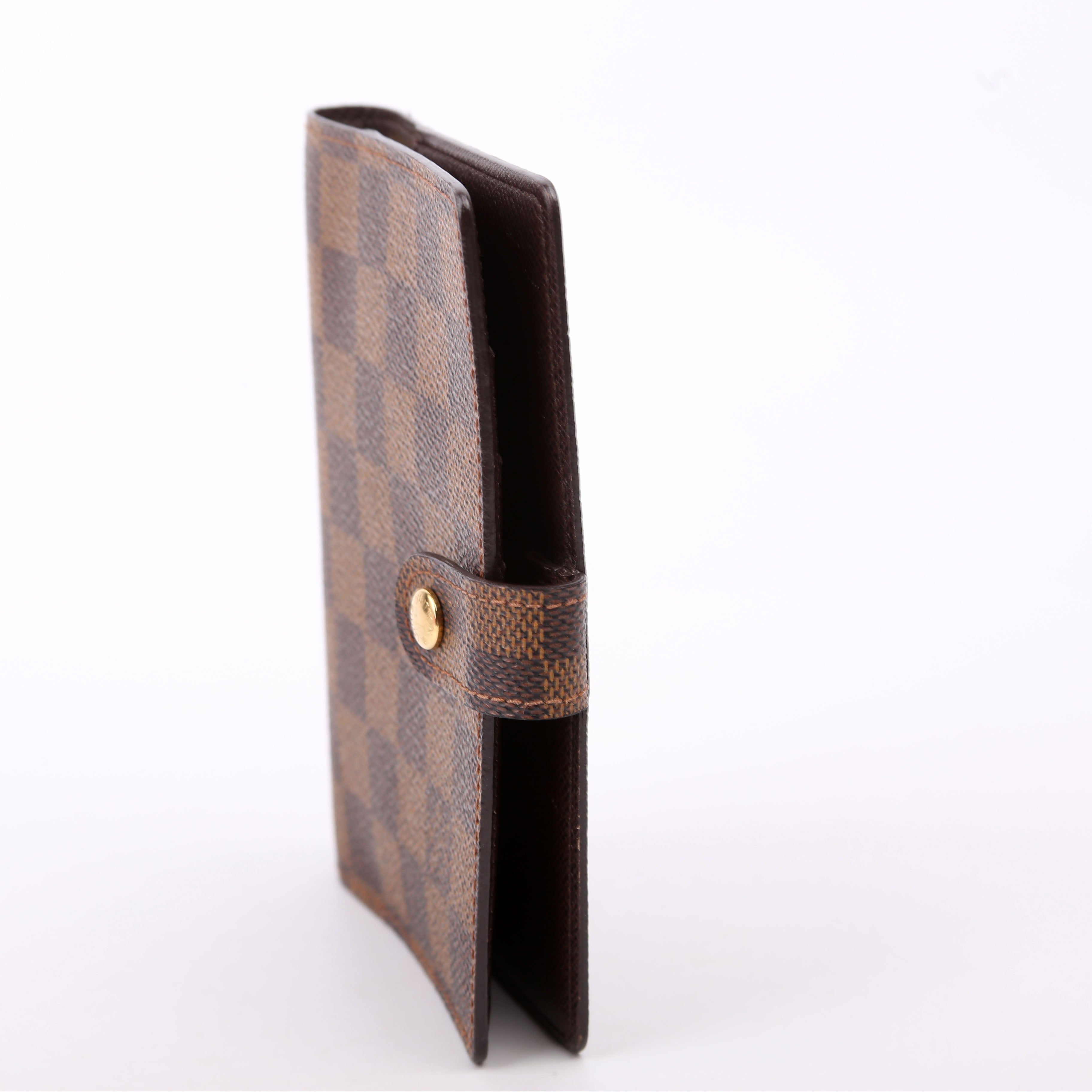 Agenda Small Ring Damier Ebene