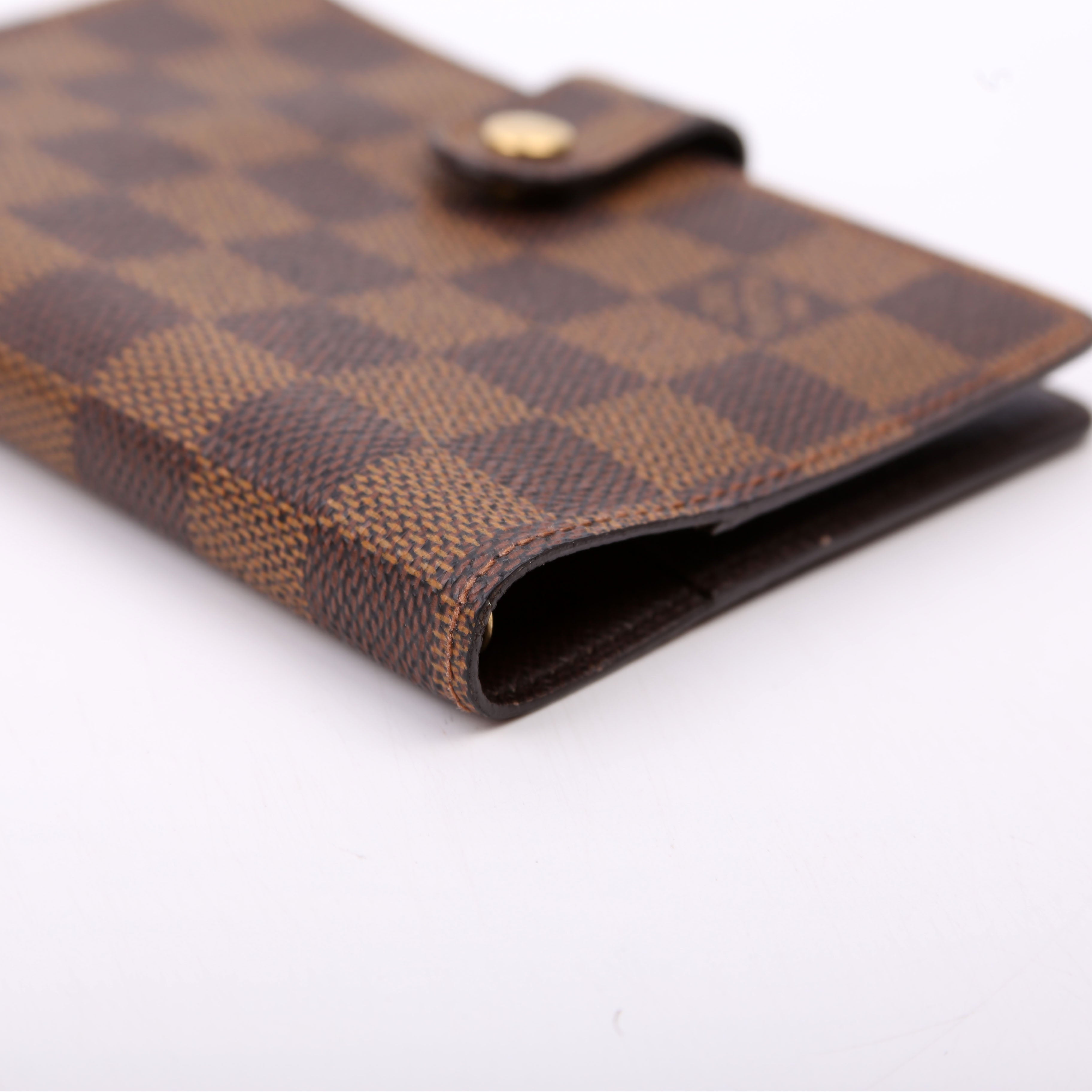 Agenda Small Ring Damier Ebene