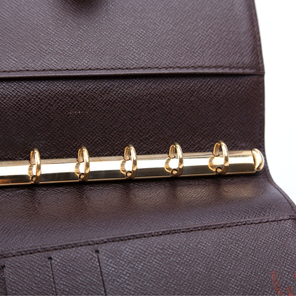 Agenda Small Ring Damier Ebene