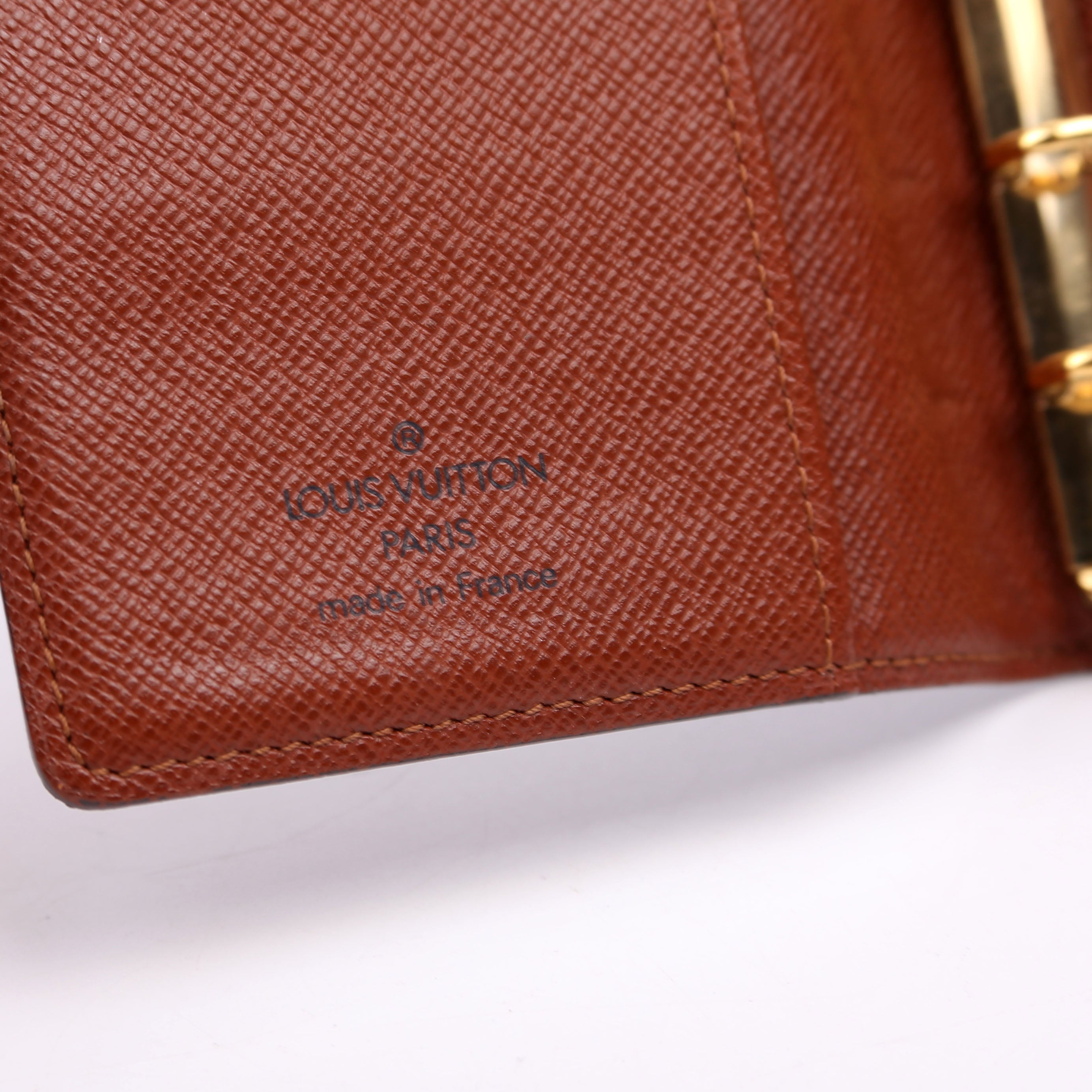 Agenda Small Ring Monogram