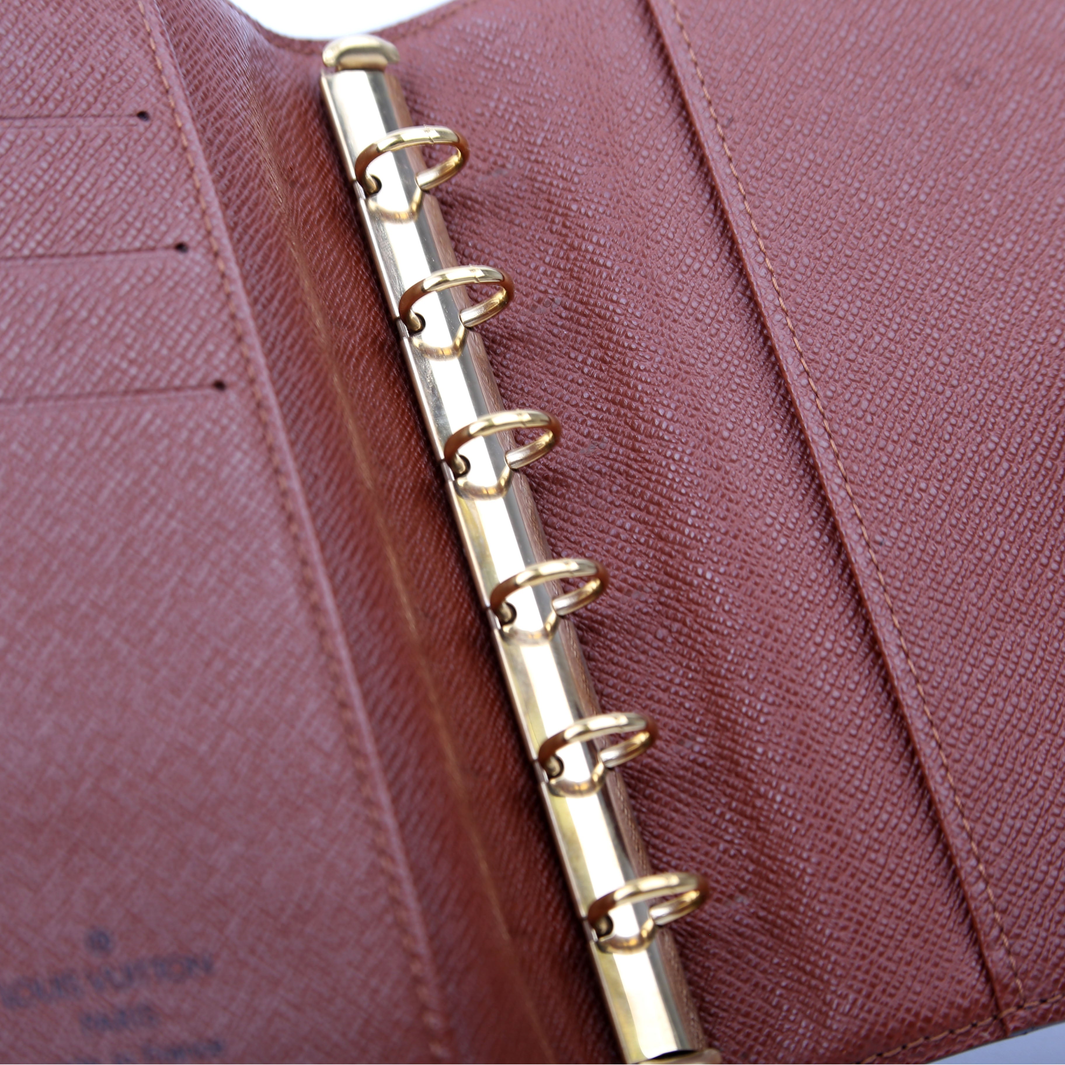Agenda Small Ring Monogram