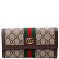 523153 Ophidia Flap Wallet Brown