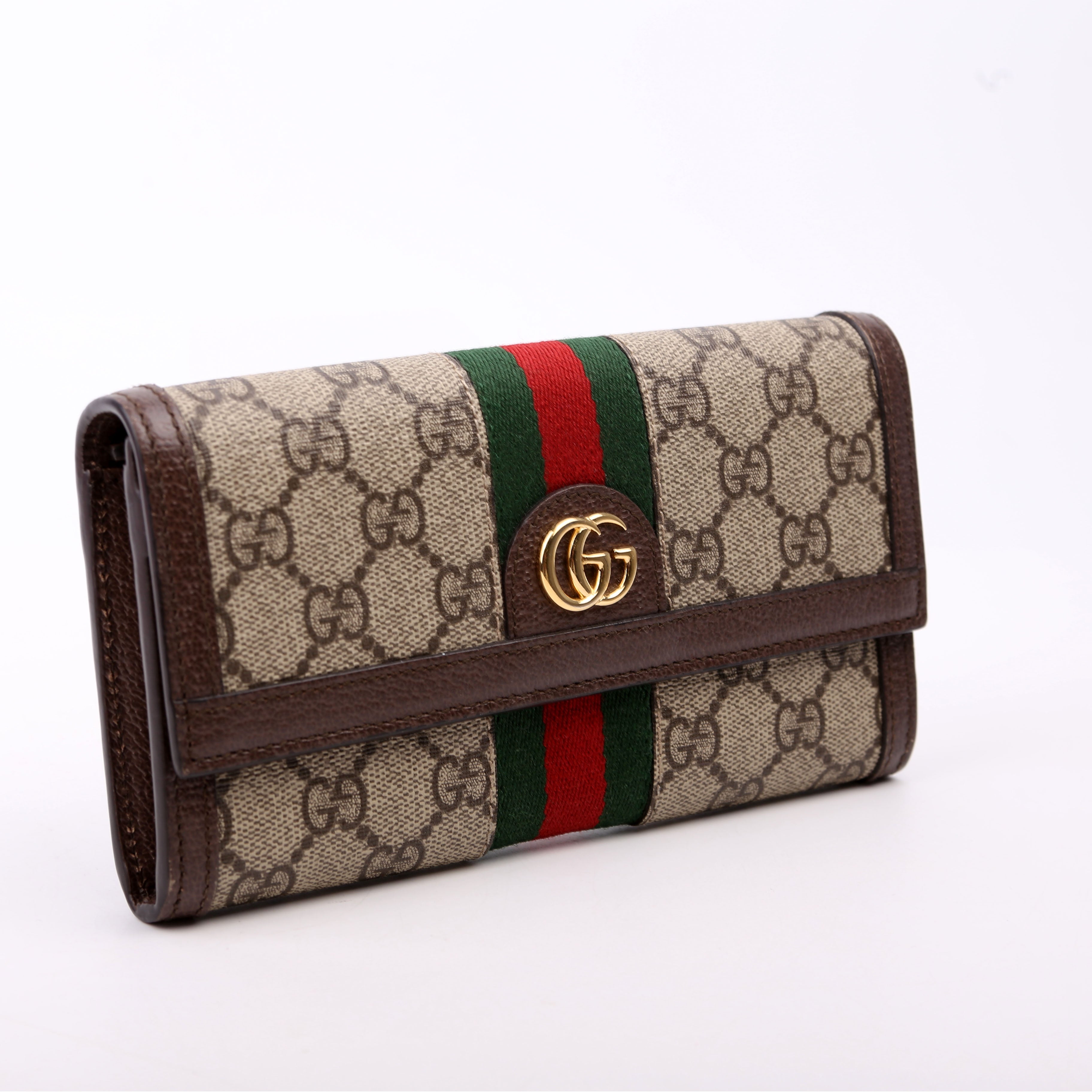 523153 Ophidia Flap Wallet Brown