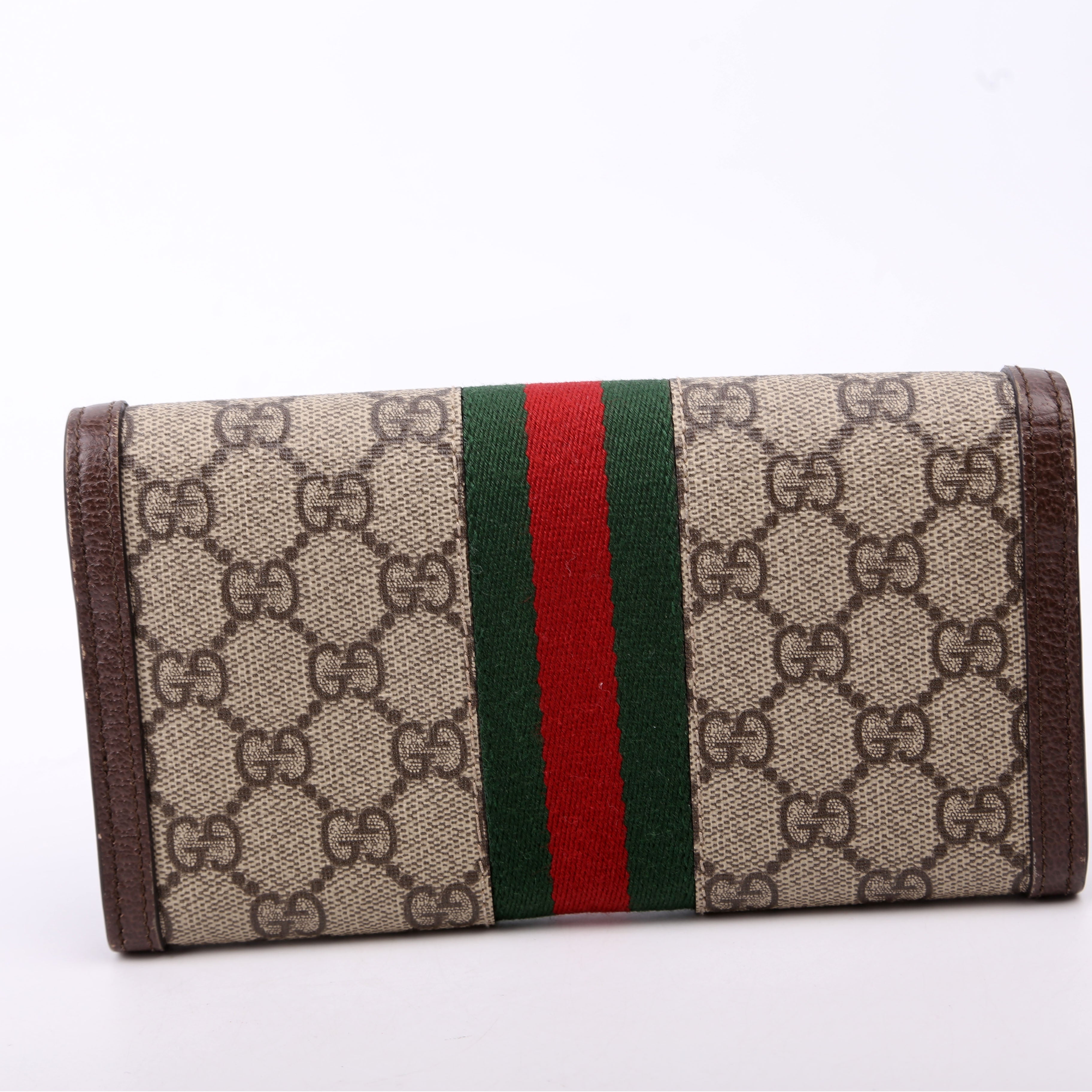 523153 Ophidia Flap Wallet Brown