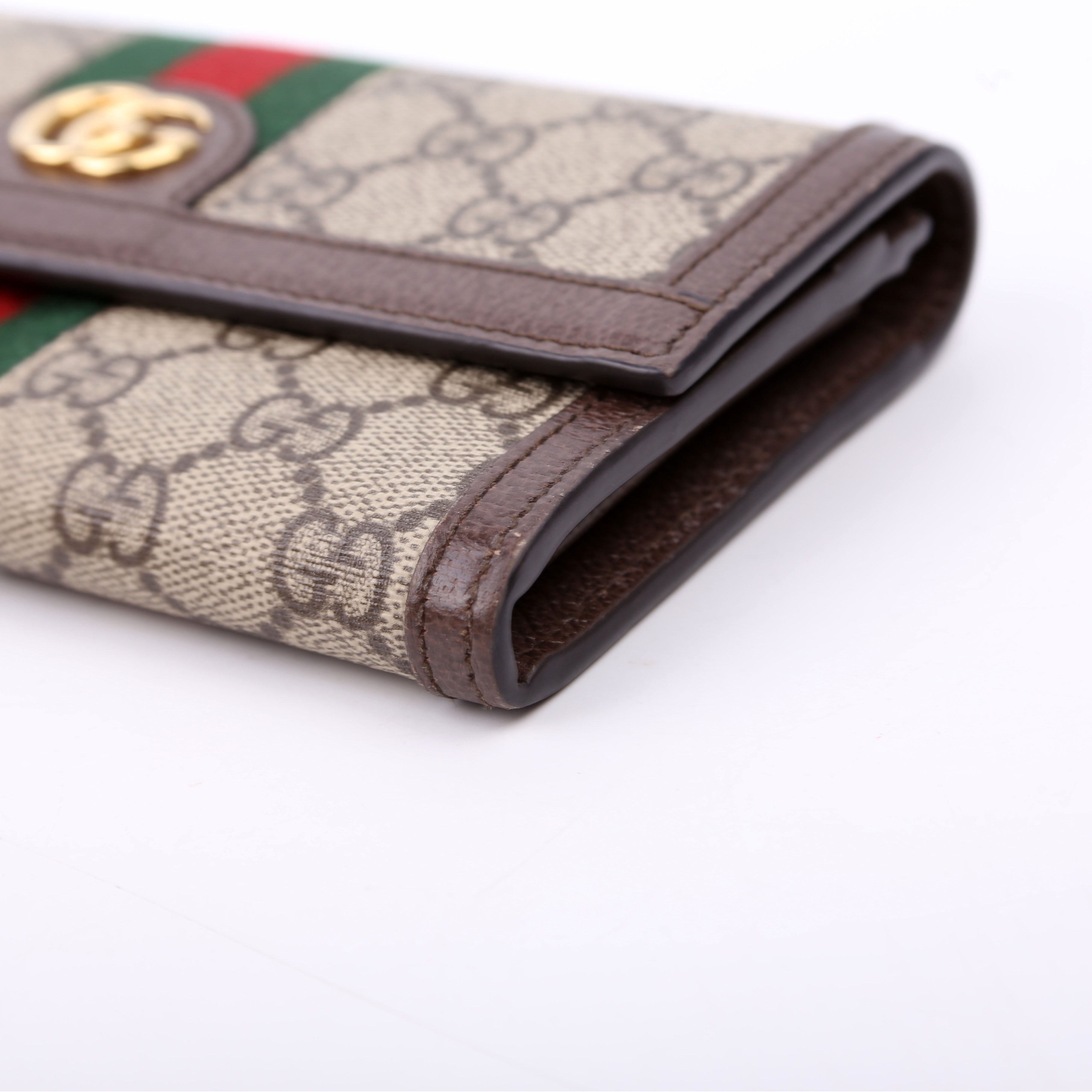 523153 Ophidia Flap Wallet Brown