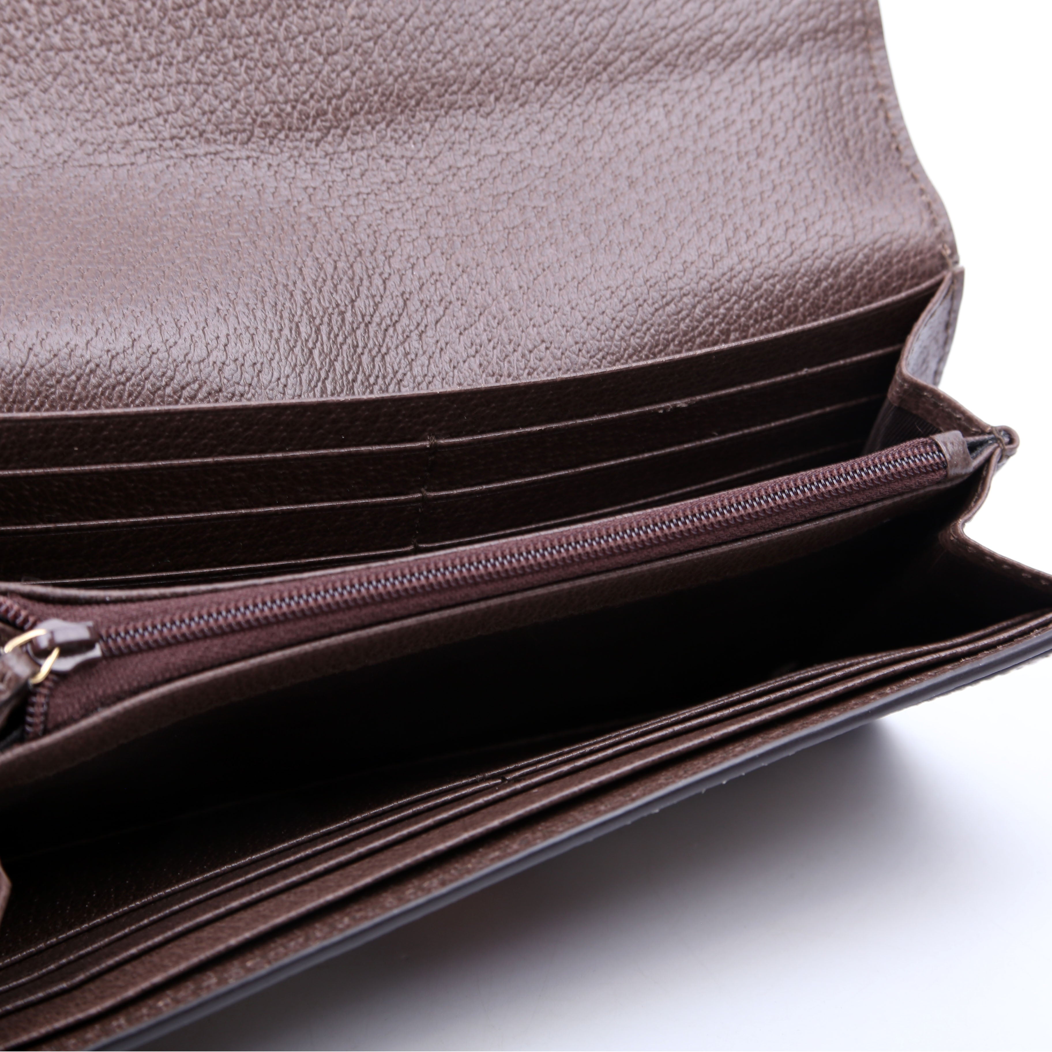 523153 Ophidia Flap Wallet Brown