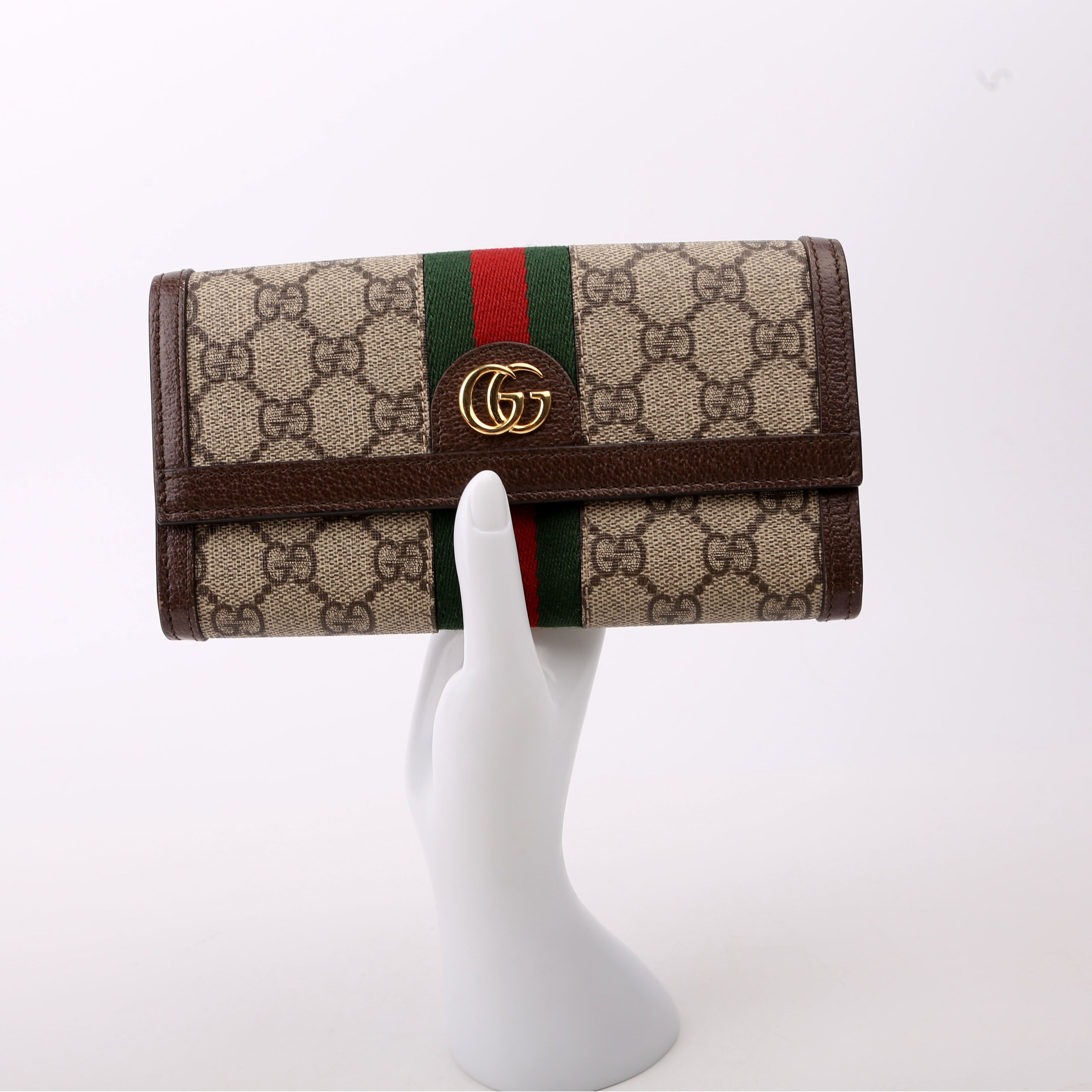 523153 Ophidia Flap Wallet Brown
