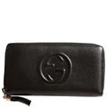 308004 Soho Zippy Wallet Black