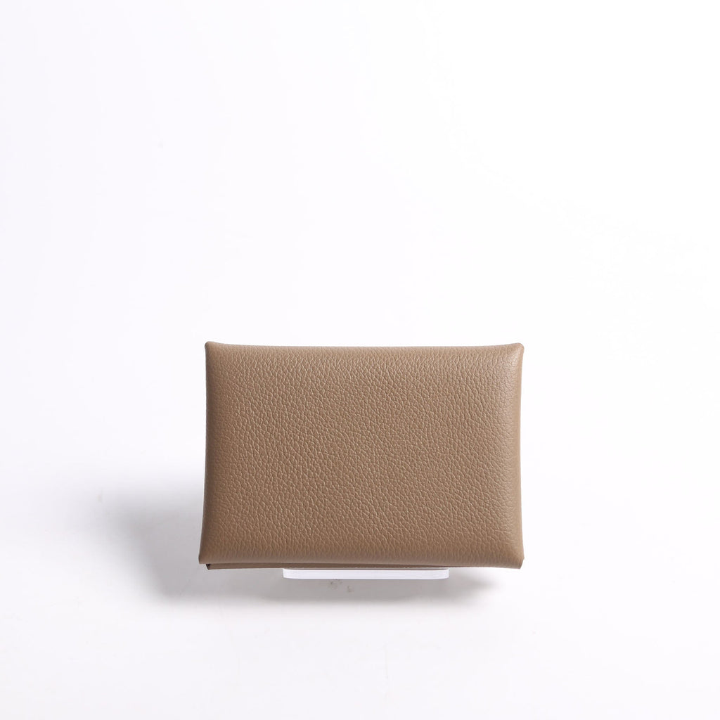 Calvi Duo Card Case Brown Taupe