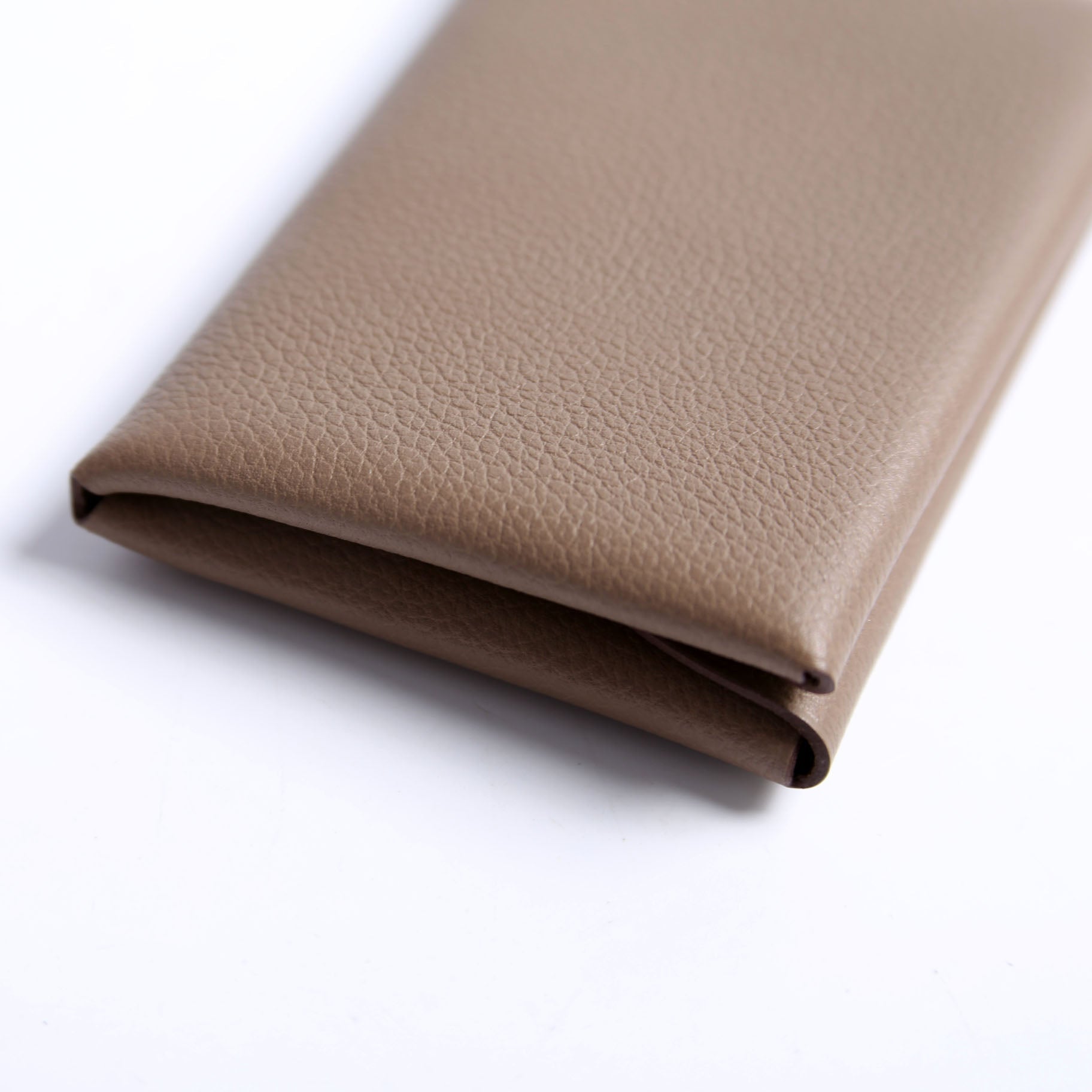 Calvi Duo Card Case Brown Taupe