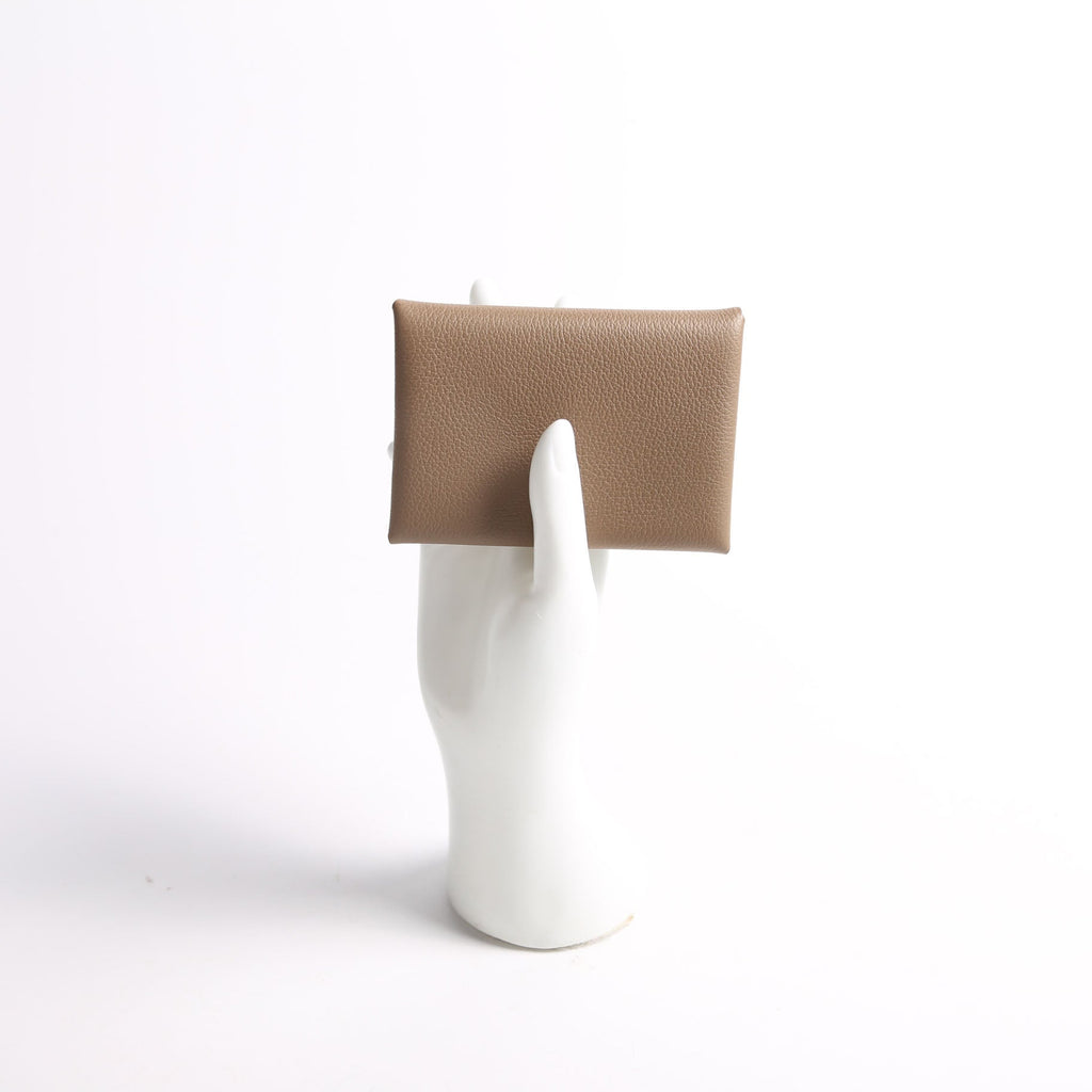 Calvi Duo Card Case Brown Taupe