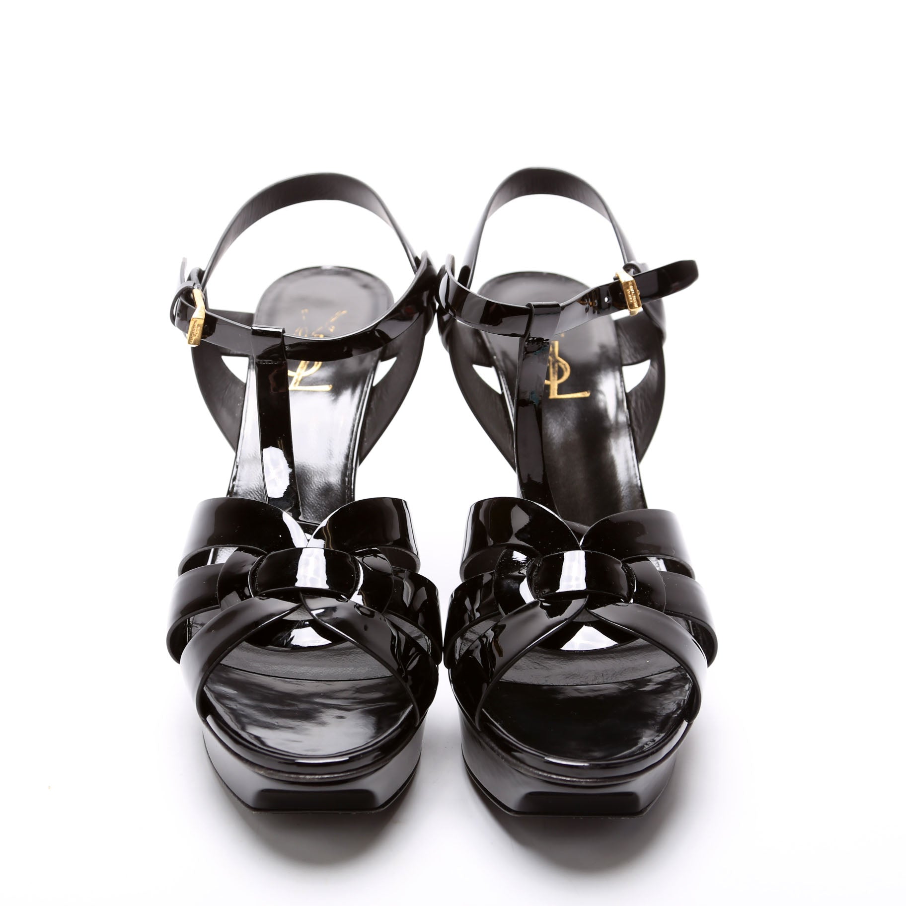 Tribute Platform Sandals 75MM Size 40 Black