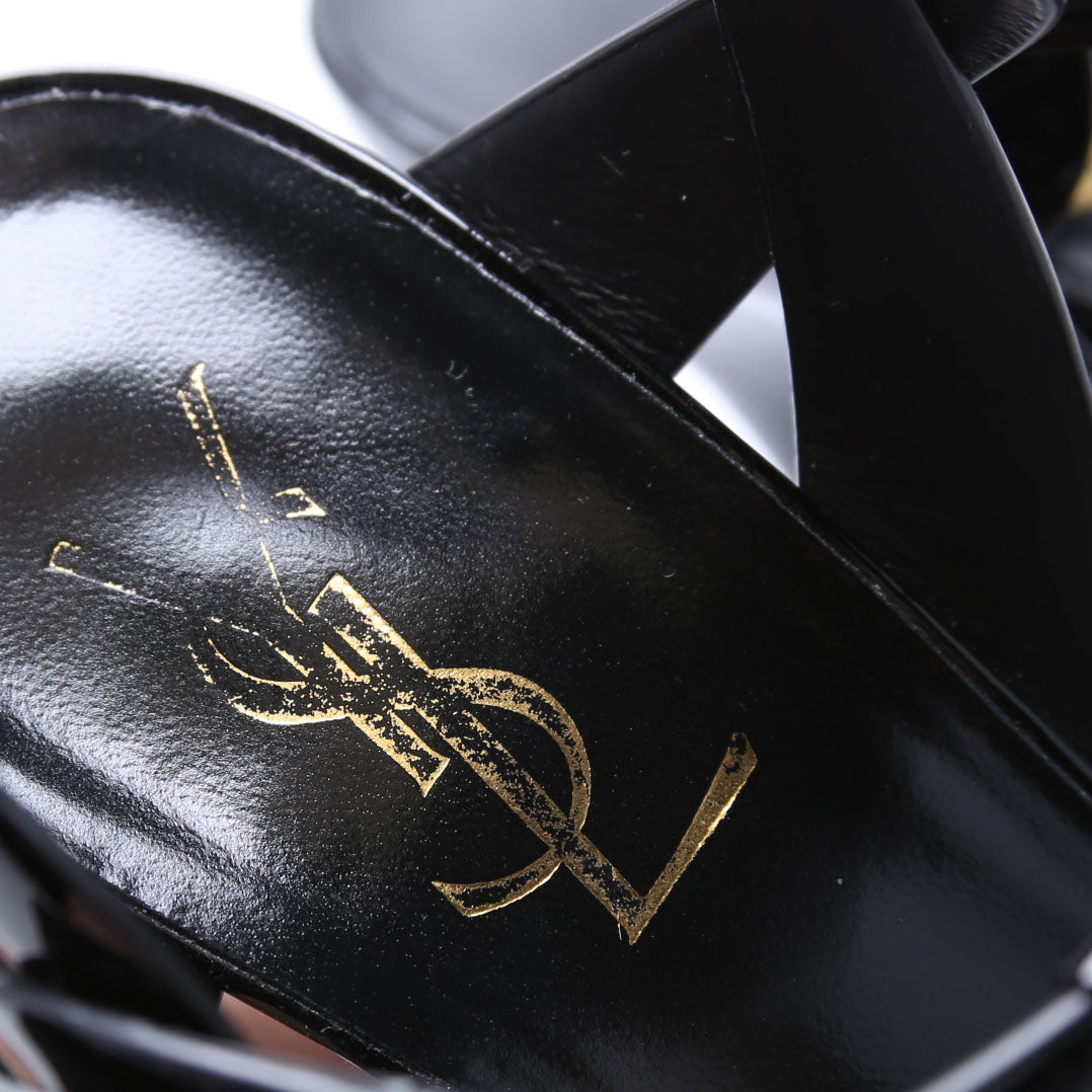 Tribute Platform Sandals 75MM Size 40 Black