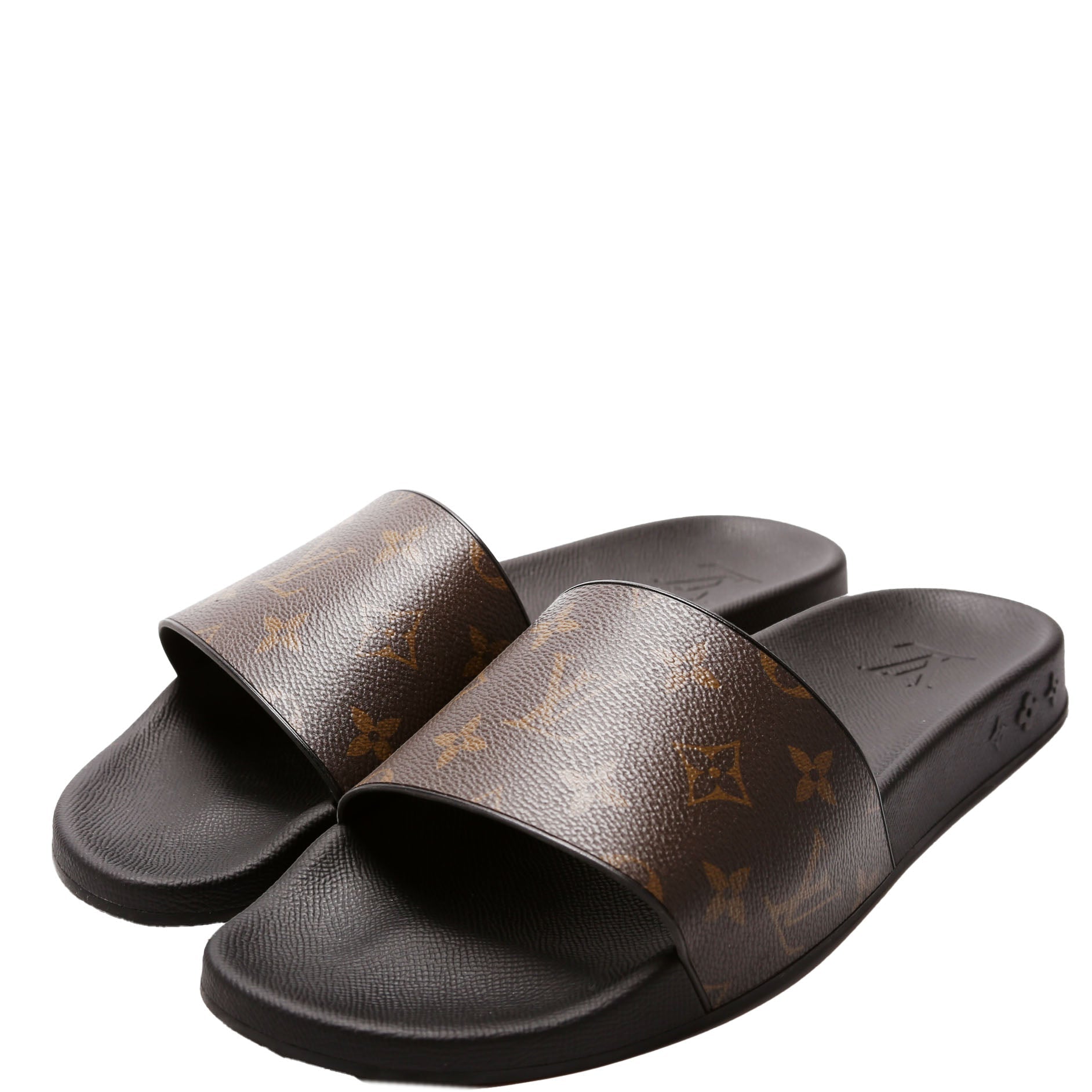 Waterfront Mule Slides Monogram (Mens Size 8.5 Womens Size 40.5)