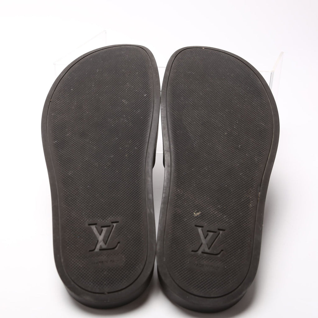 Waterfront Mule Slides Monogram (Mens Size 8.5 Womens Size 40.5)