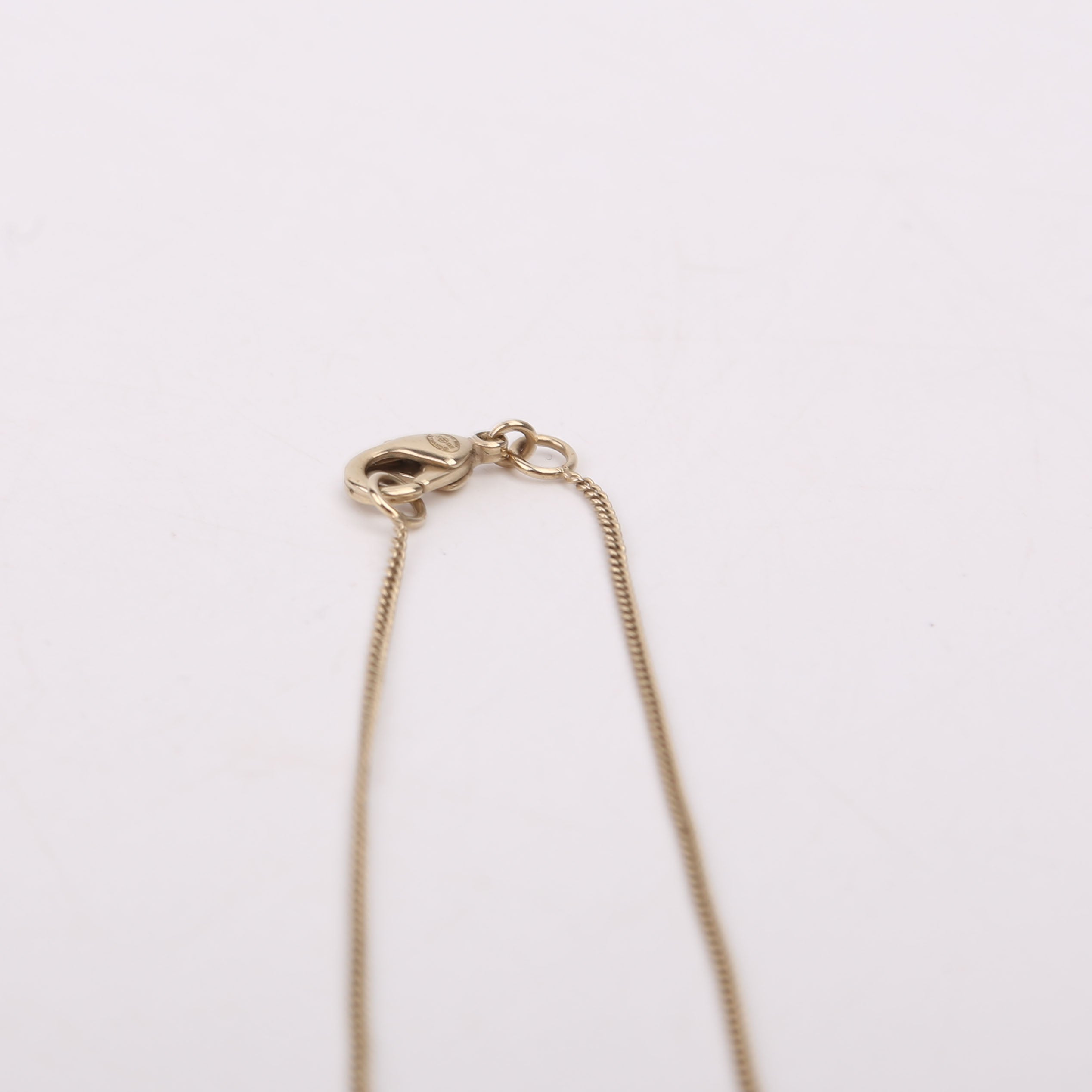 CC Pearl/Crystal Large Pendant Necklace Gold