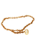 649931 Interlocking G Chain Belt Gold