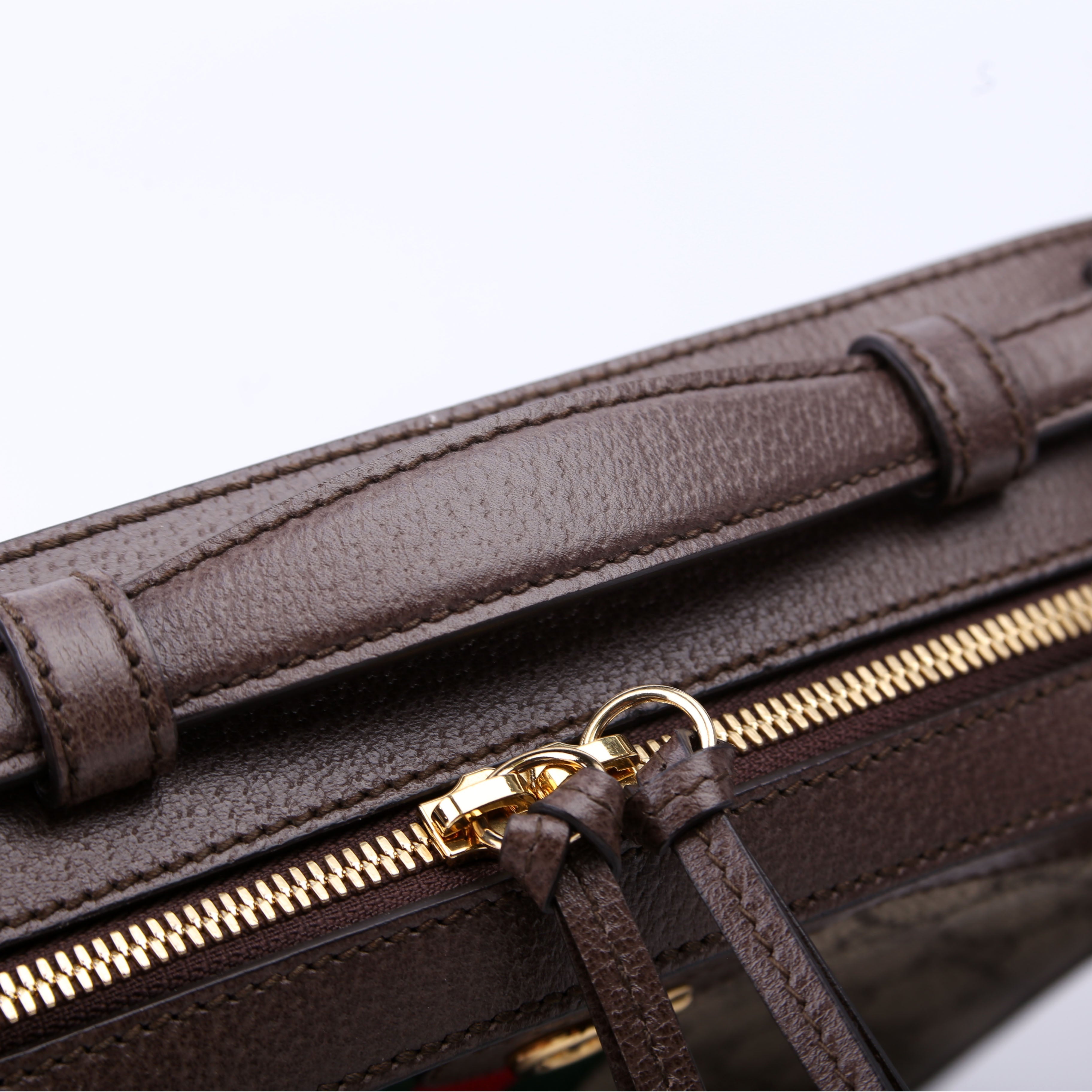 550622 Ophidia GG Small Shoulder Bag Brown